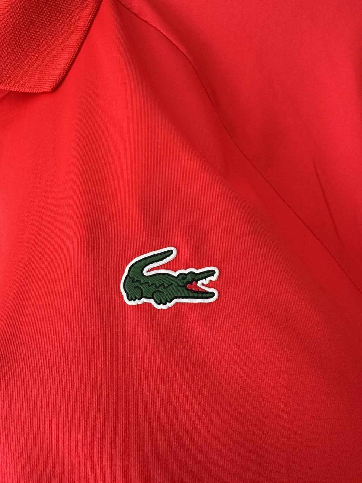 Lacoste Lacoste Sport Novak Djokovic Polo T-shirt Red Jersey Size US M / EU 48-50 / 2 - 10 Thumbnail
