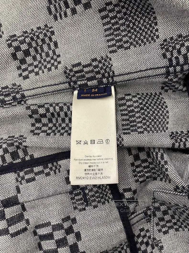 Louis Vuitton Louis Vuitton Checkerboard denim jacket Size US L / EU 52-54 / 3 - 4 Thumbnail