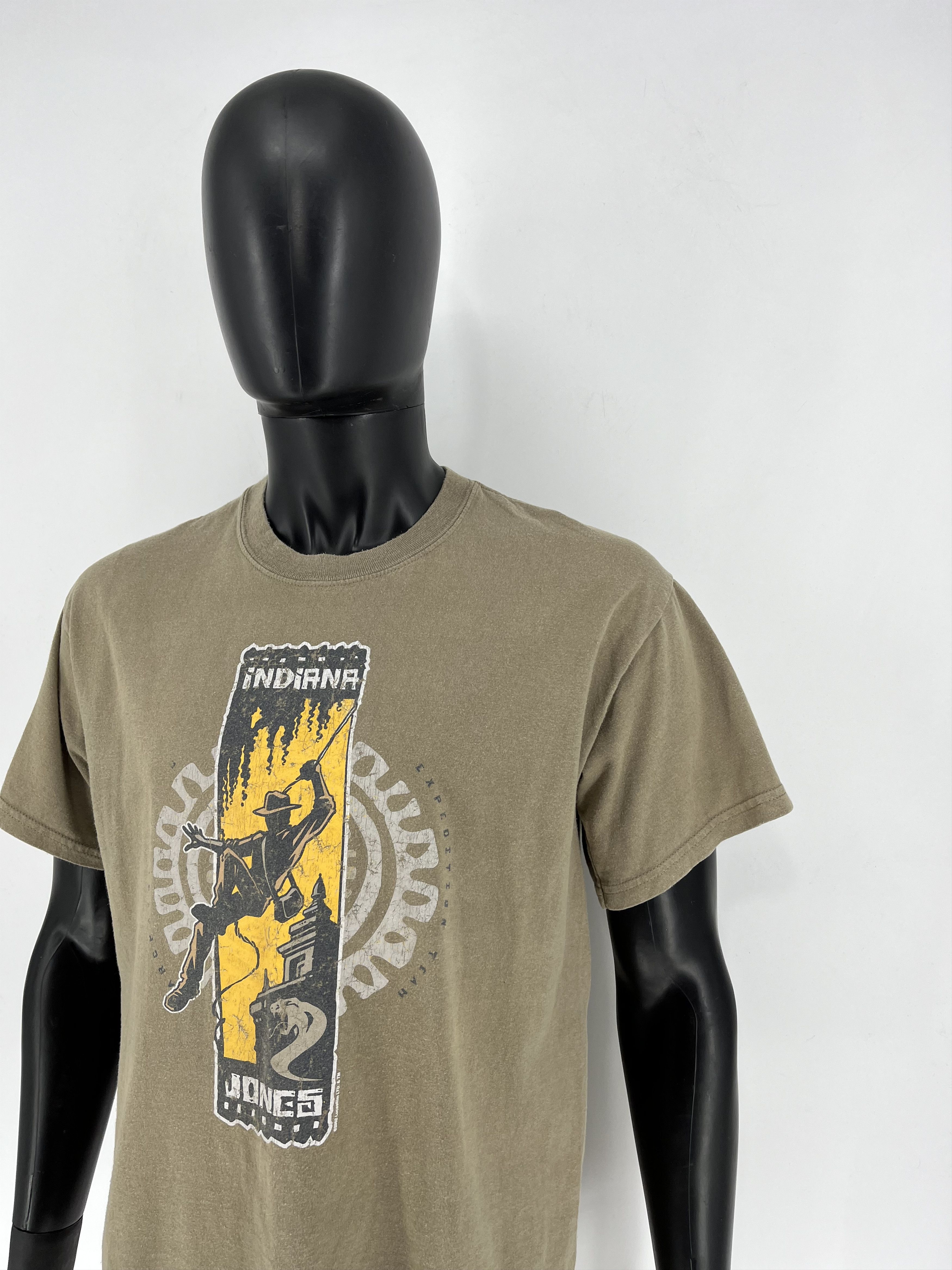 Vintage T-shirt Vintage Y2K 2002 Indiana Jones Size US XL / EU 56 / 4 - 4 Thumbnail