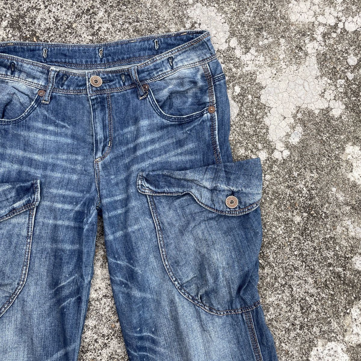 Other Vintage Westwood Outfitter Monkey Denim Jeans Size 31" - 2 Thumbnail