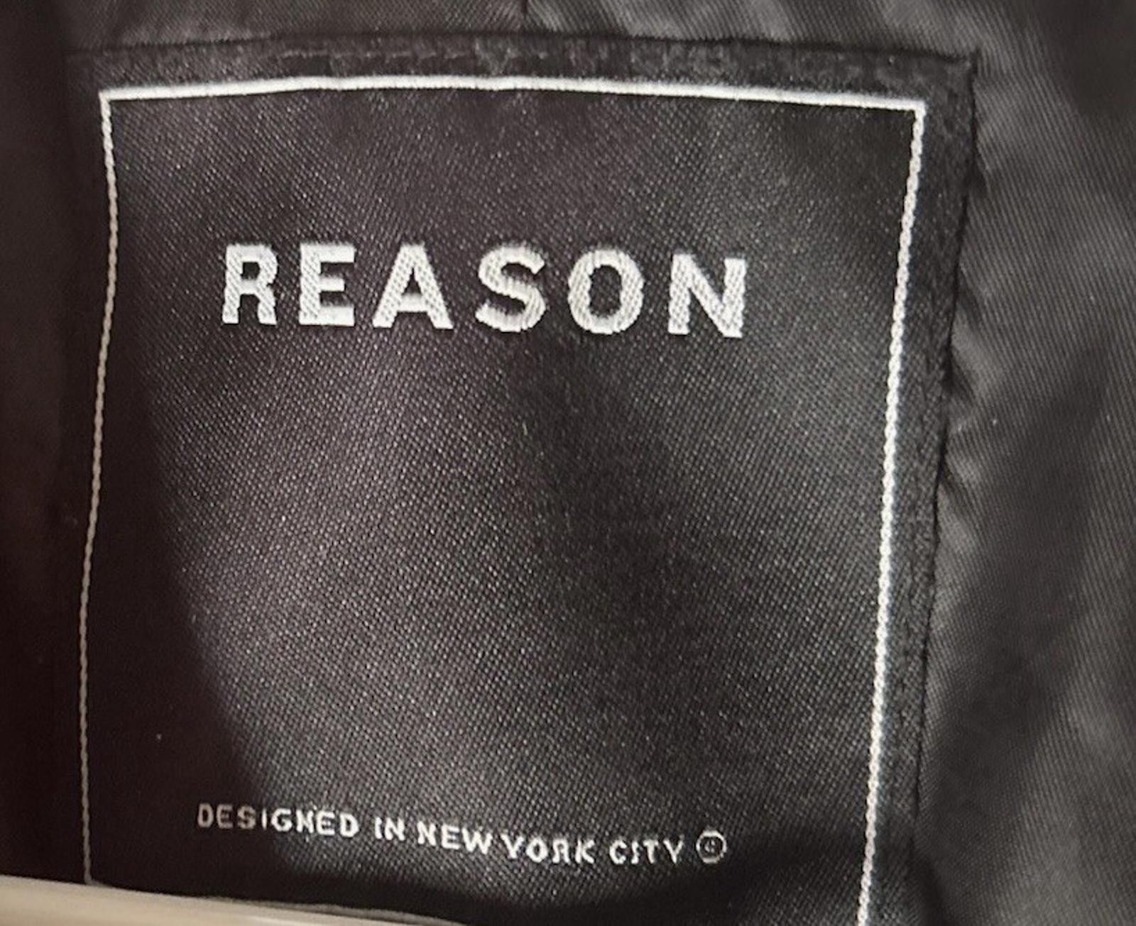 Reason Reason Clothing Red & Black Buffalo Plaid Blazer Jacket Size XL / US 12-14 / IT 48-50 - 5 Thumbnail
