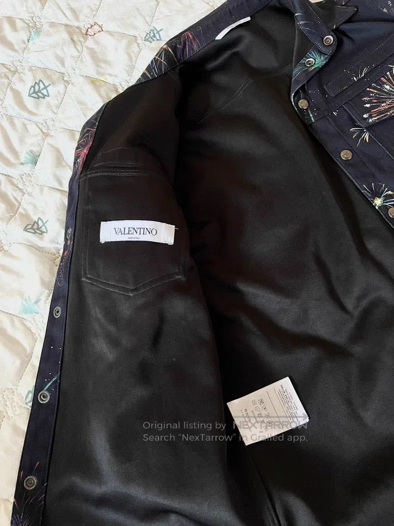Valentino Valentino Classic fireworks printed jacket Size M / US 6-8 / IT 42-44 - 4 Thumbnail