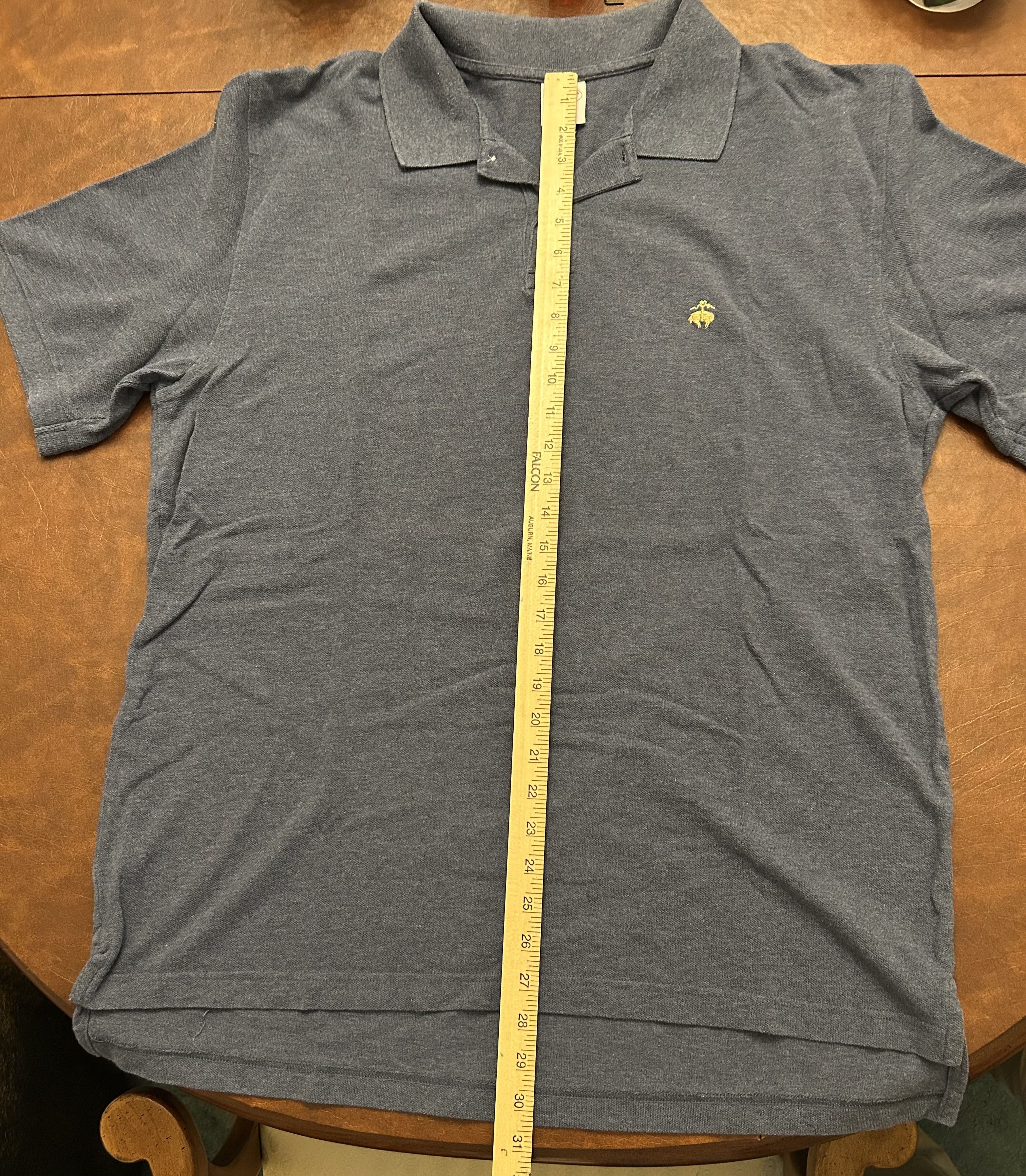 Brooks Brothers Brooks Brothers Polo Shirt XL "Golden Fleece" in Blue-Grey Size US XL / EU 56 / 4 - 4 Thumbnail