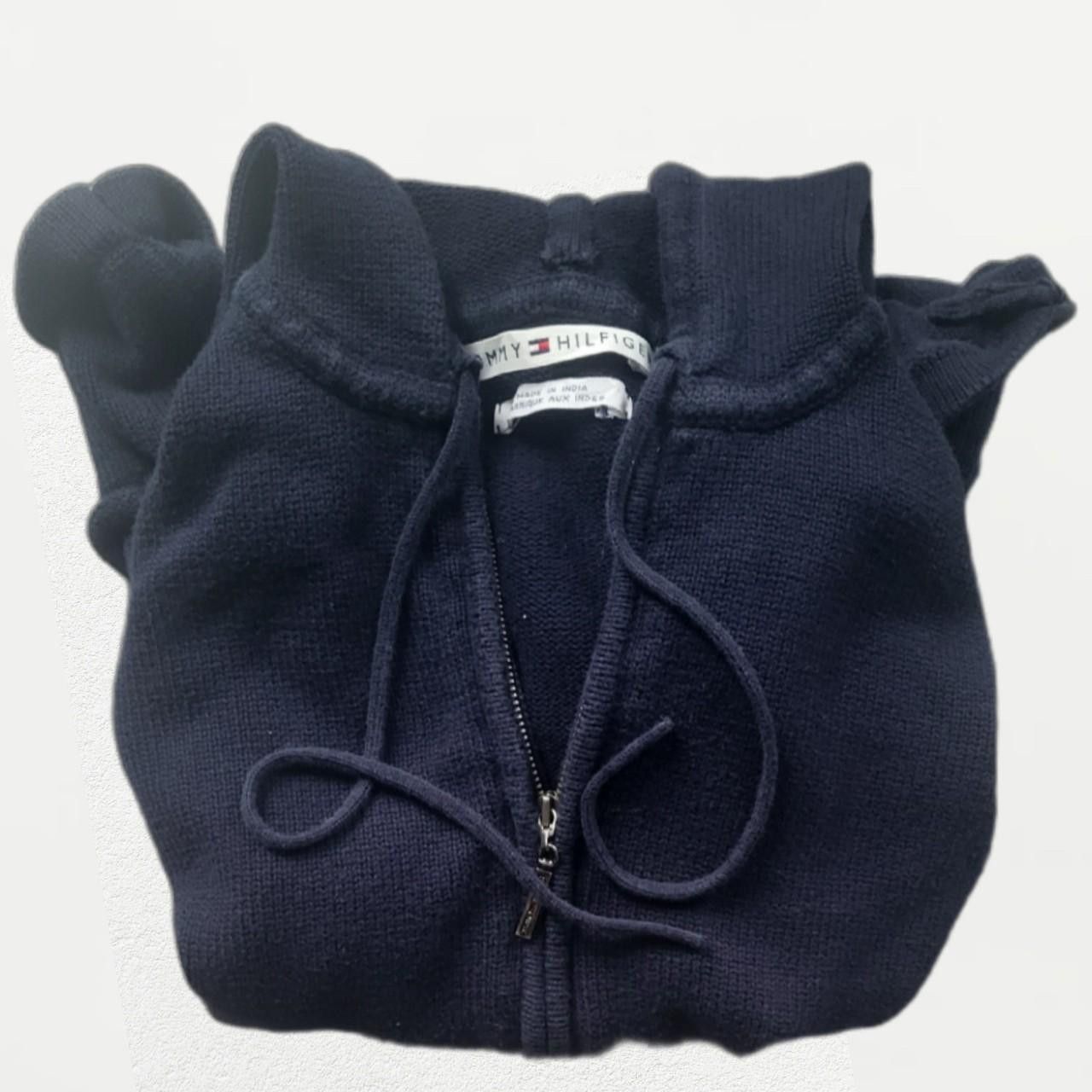 Tommy Hilfiger Tommy Hilfiger Women's Navy and Blue Hoodie -Size M Size M / US 6-8 / IT 42-44 - 4 Thumbnail