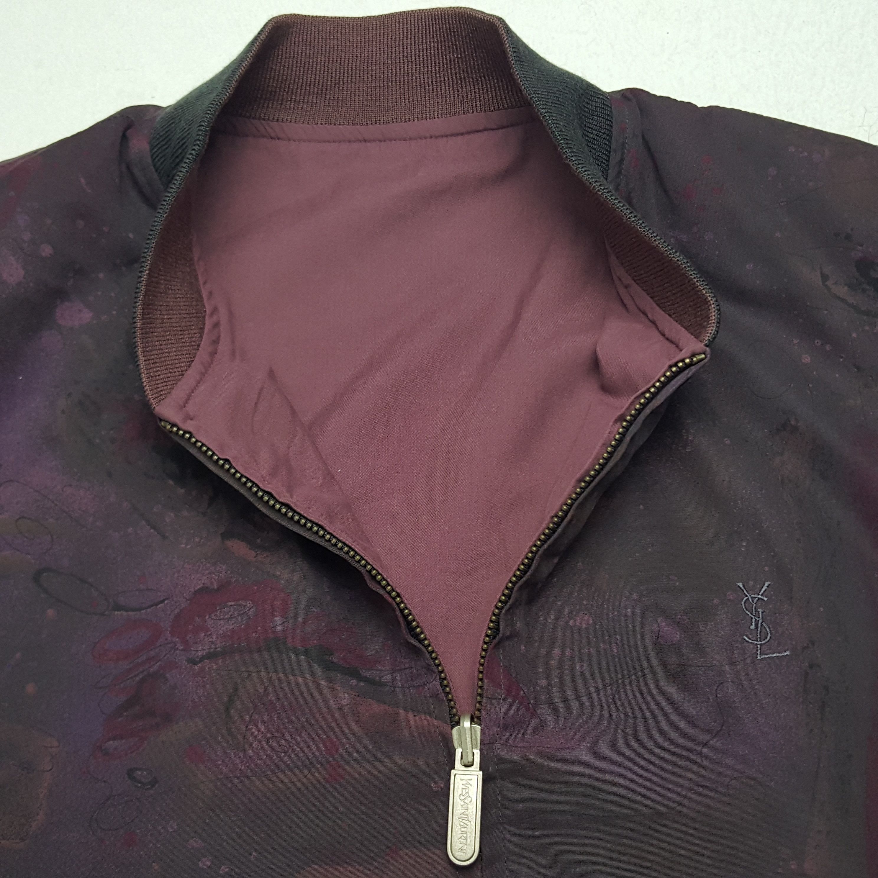 Vintage × Yves Saint Laurent Vintage Yves Saint Laurent Italian Brand Reversible Jacket Size US L / EU 52-54 / 3 - 6 Thumbnail