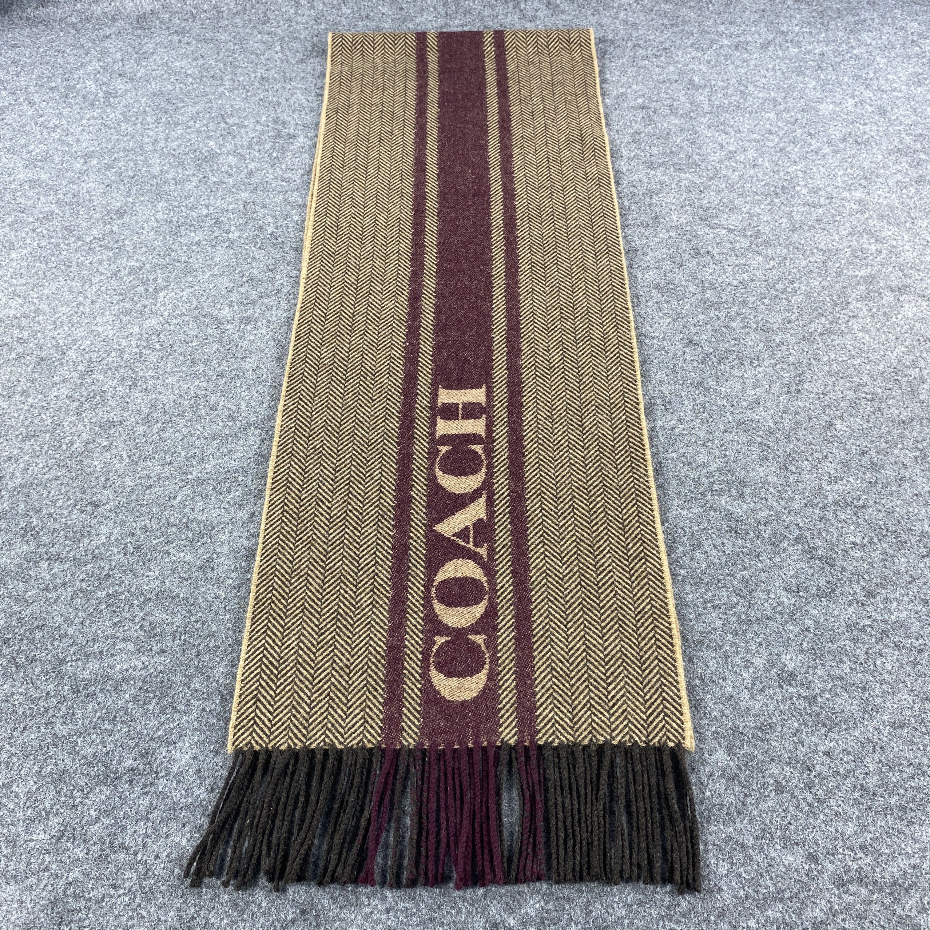 Coach GF10666 Coach Scarf Neck Wear Muffler Nova Check Size ONE SIZE - 4 Thumbnail