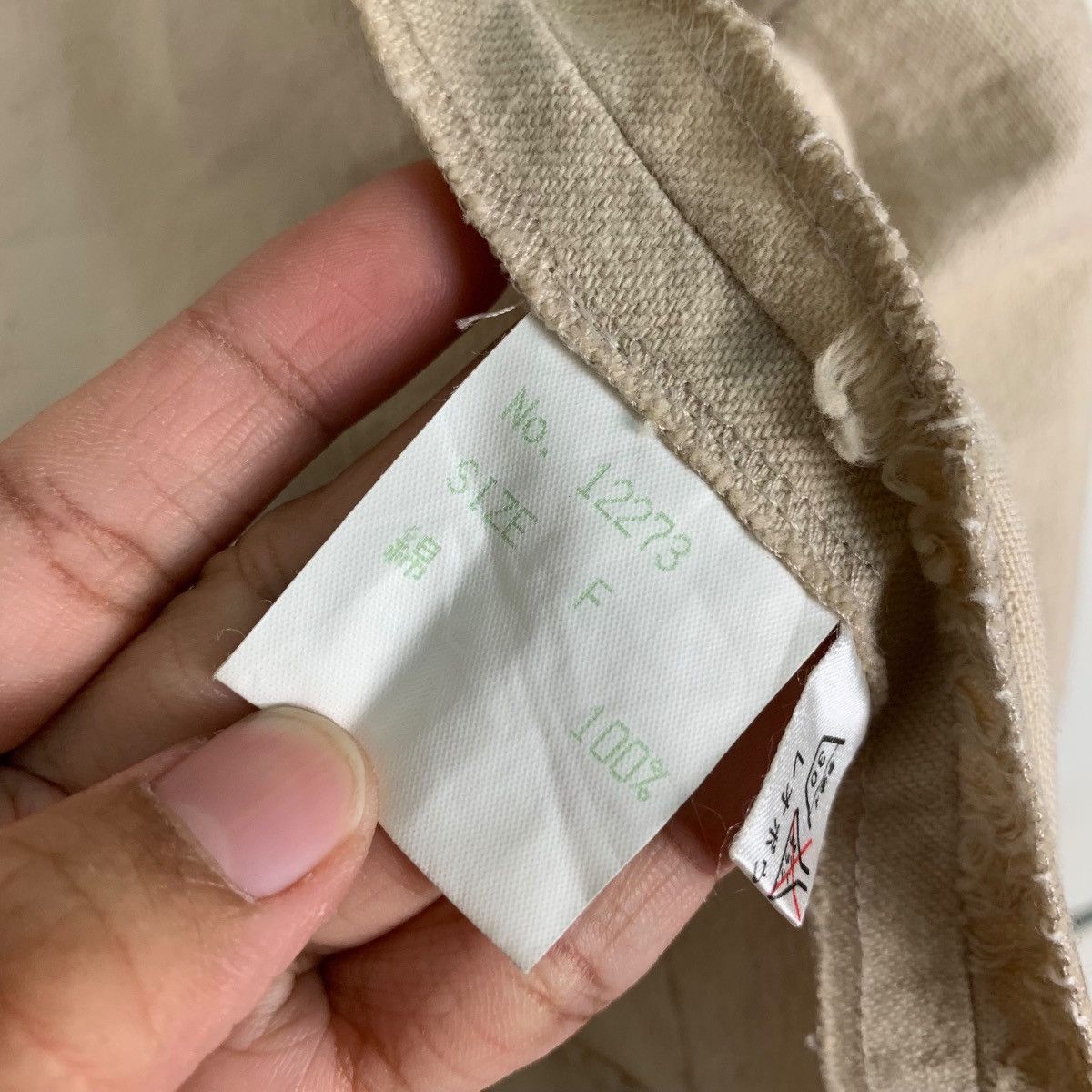 Japanese Brand LEOBOUSTYLE Made in Japan Short Sleeve Blouse #0535-C25 Size ONE SIZE - 15 Thumbnail