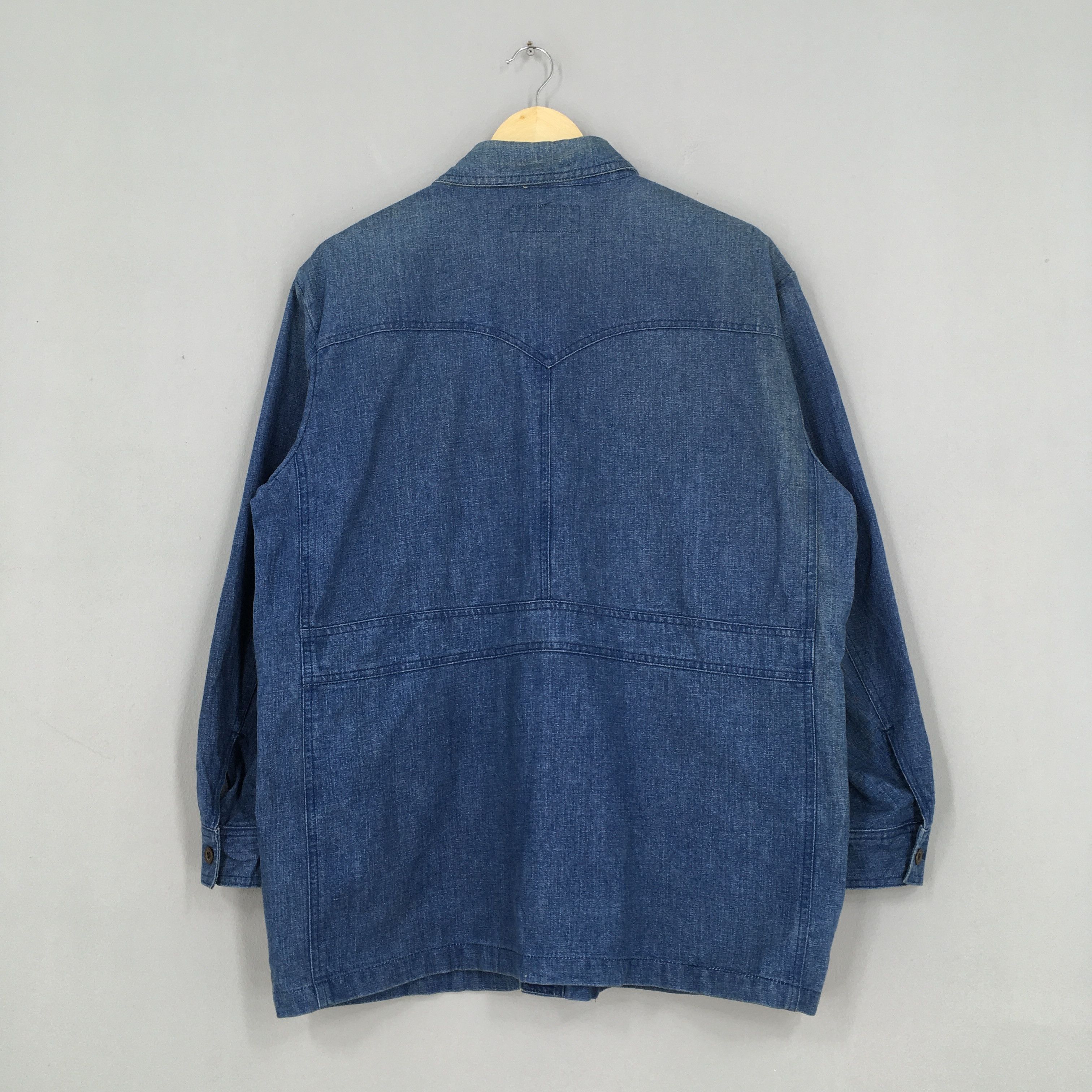 Vintage Vintage Simple Life Denim Worker Jacket Large Size US L / EU 52-54 / 3 - 10 Thumbnail