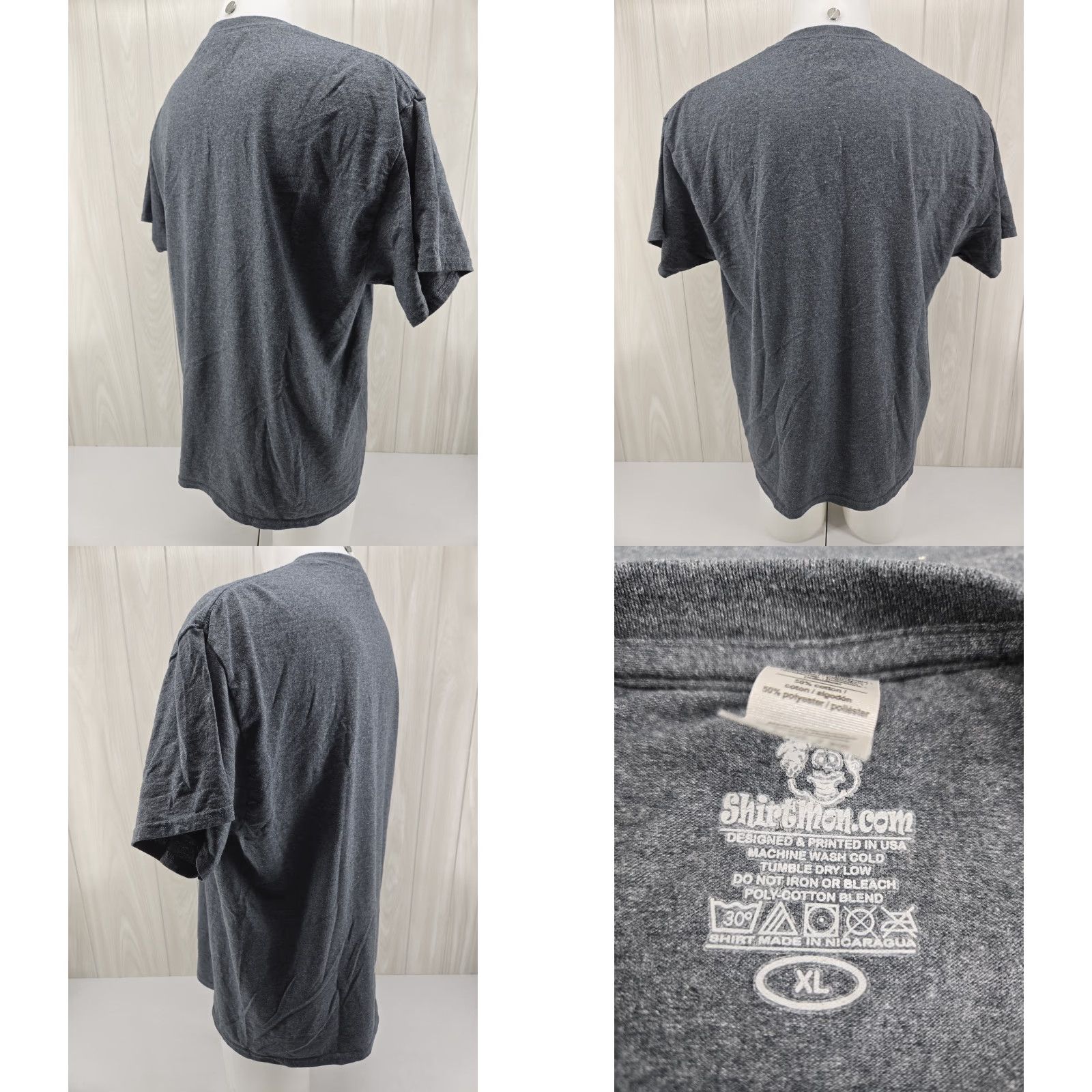Gildan Gildan Super Bee T Shirt Mopar Car Enthusiasts Gray XL Mens Short Sleeve Crew Neck Cotton Blends 50/50 Vintage No Size US XL / EU 56 / 4 - 8 Thumbnail