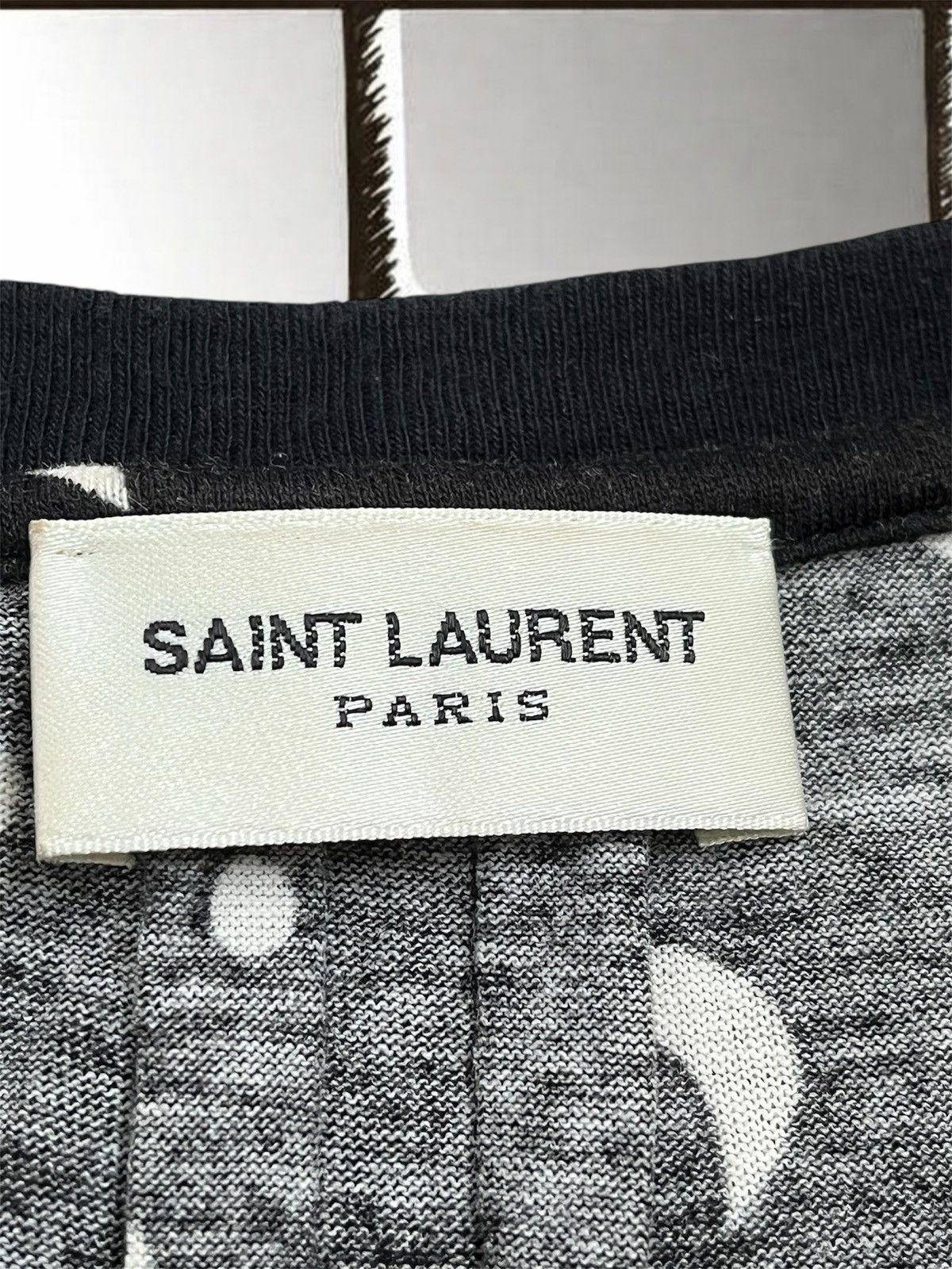 Saint Laurent Paris Saint Laurent Paris Moon and Stars tee Size US XS / EU 42 / 0 - 3 Thumbnail