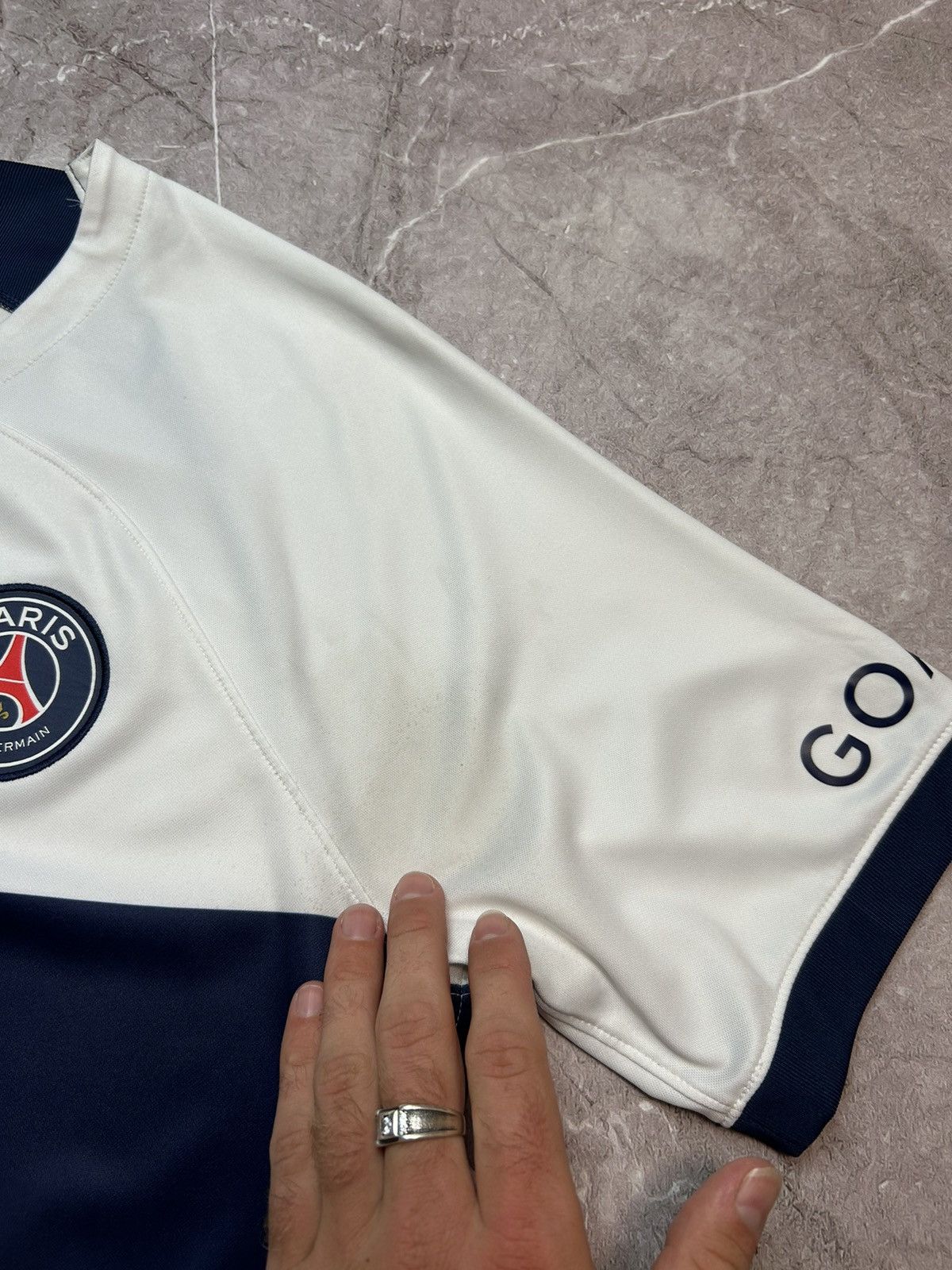 Nike Psg 2023/24 Home Jersey Size US L / EU 52-54 / 3 - 5 Thumbnail