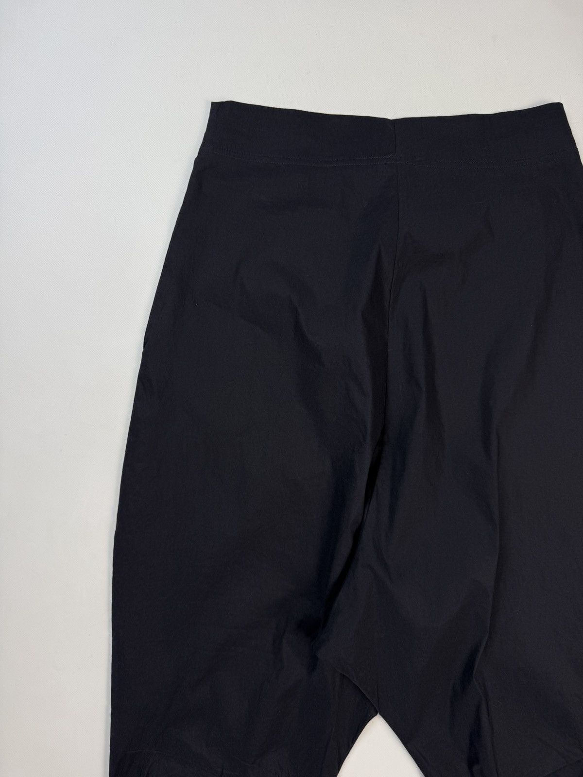 Rundholz Rundholz Avant-Garde Drop Crotch Linen Cotton Pants Trousers Size 26" / US 2 / IT 38 - 23 Thumbnail