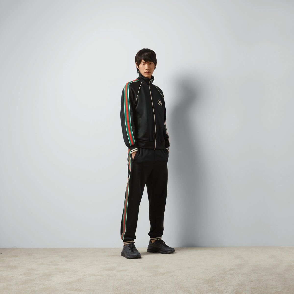 Gucci o1s1wg110925 Technical Jersey Jogging Pant in Multicolor Size US 38 / EU 54 - 2 Thumbnail