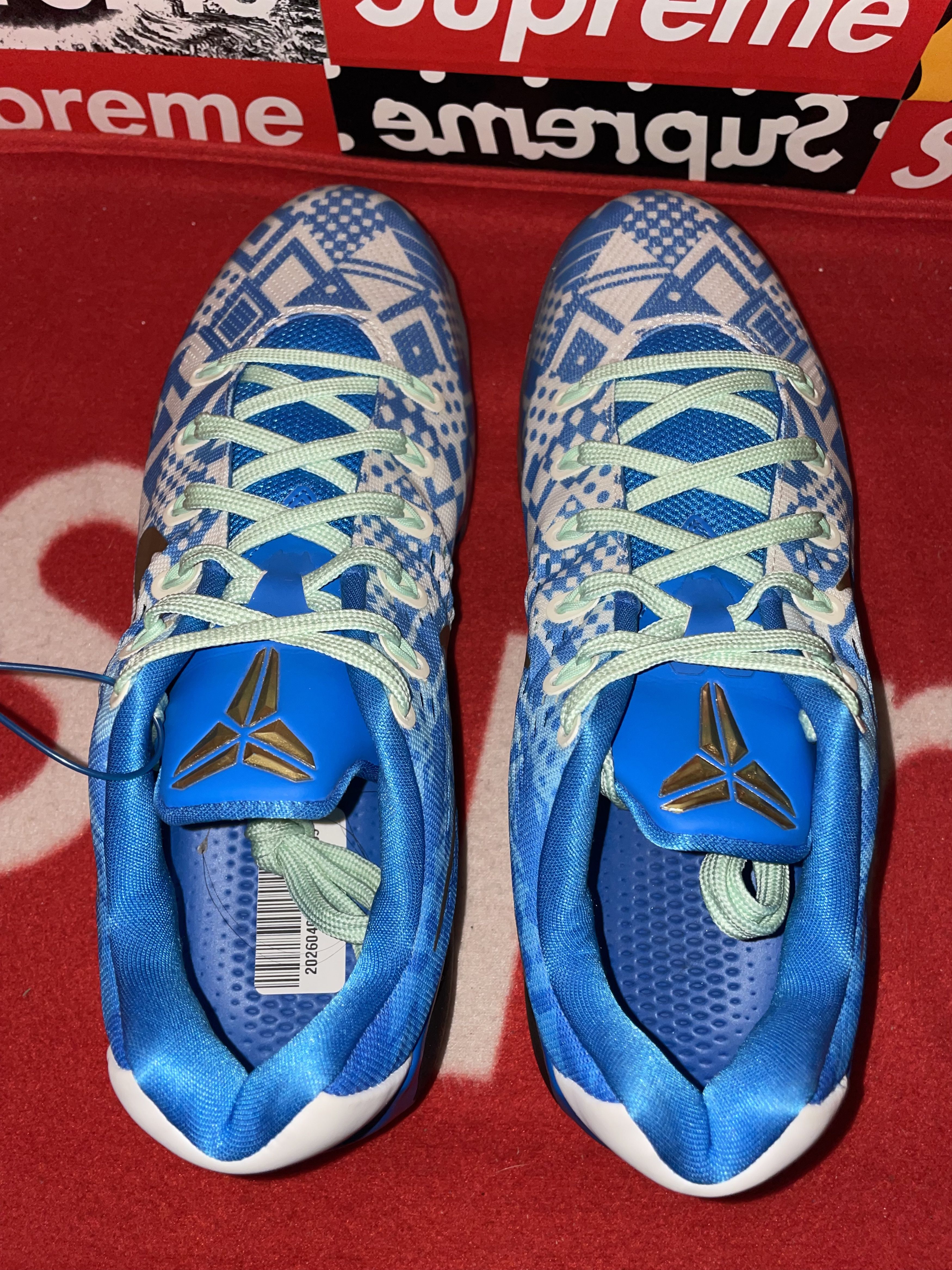 Nike Nike Kobe 9 EM Low Hyper Cobalt 646701-414 size 10 VNDS Size US 10 / EU 43 - 4 Thumbnail
