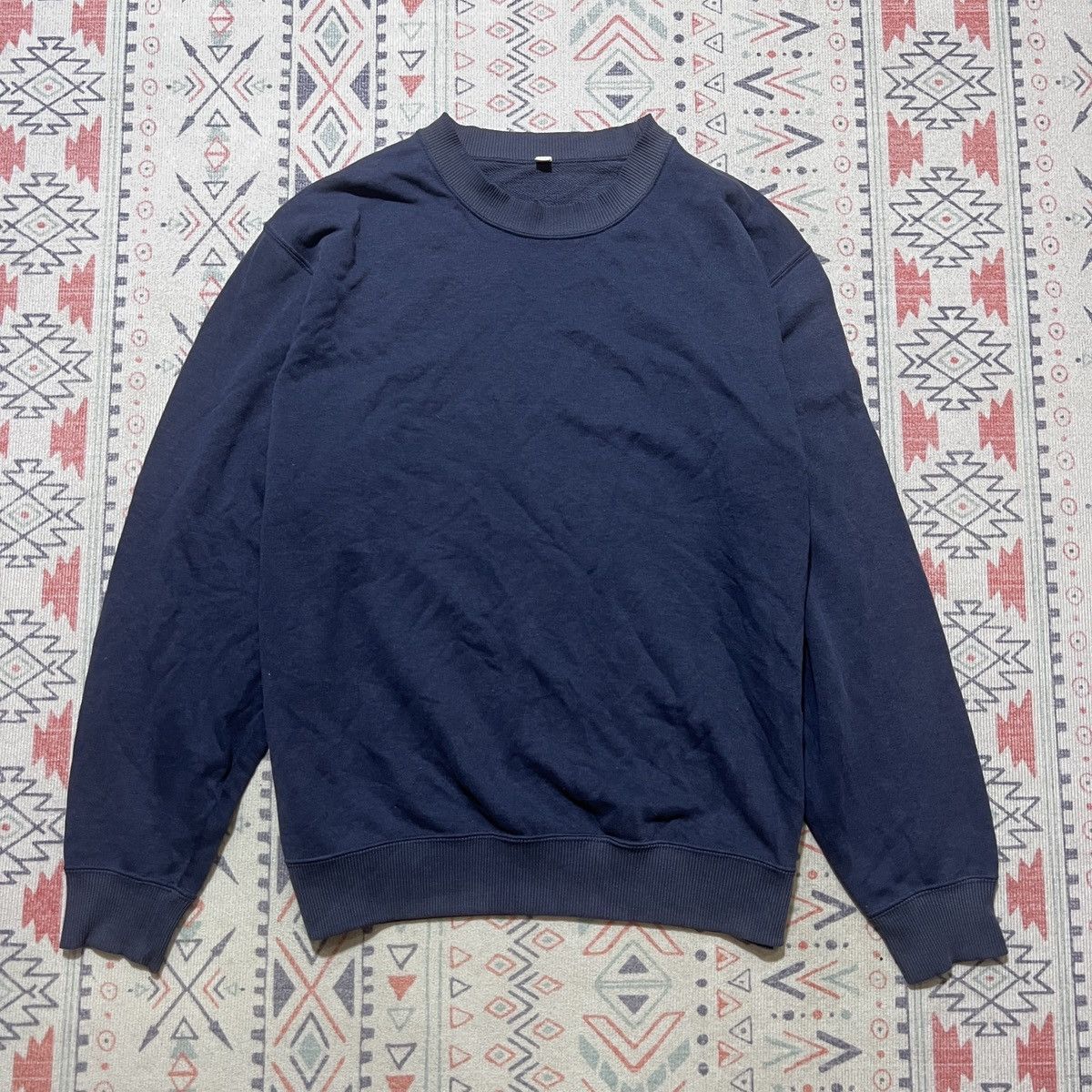 Japanese Brand × Other × Uniqlo Uniqlo Plain Sweatshirt Size US L / EU 52-54 / 3 - 3 Thumbnail