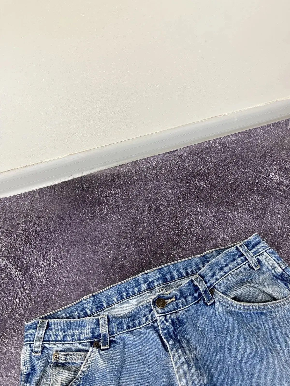 Dickies × Vintage Vintage Dickies Light Blue Work Denim Hype Baggy Jeans Size US 36 / EU 52 - 10 Thumbnail