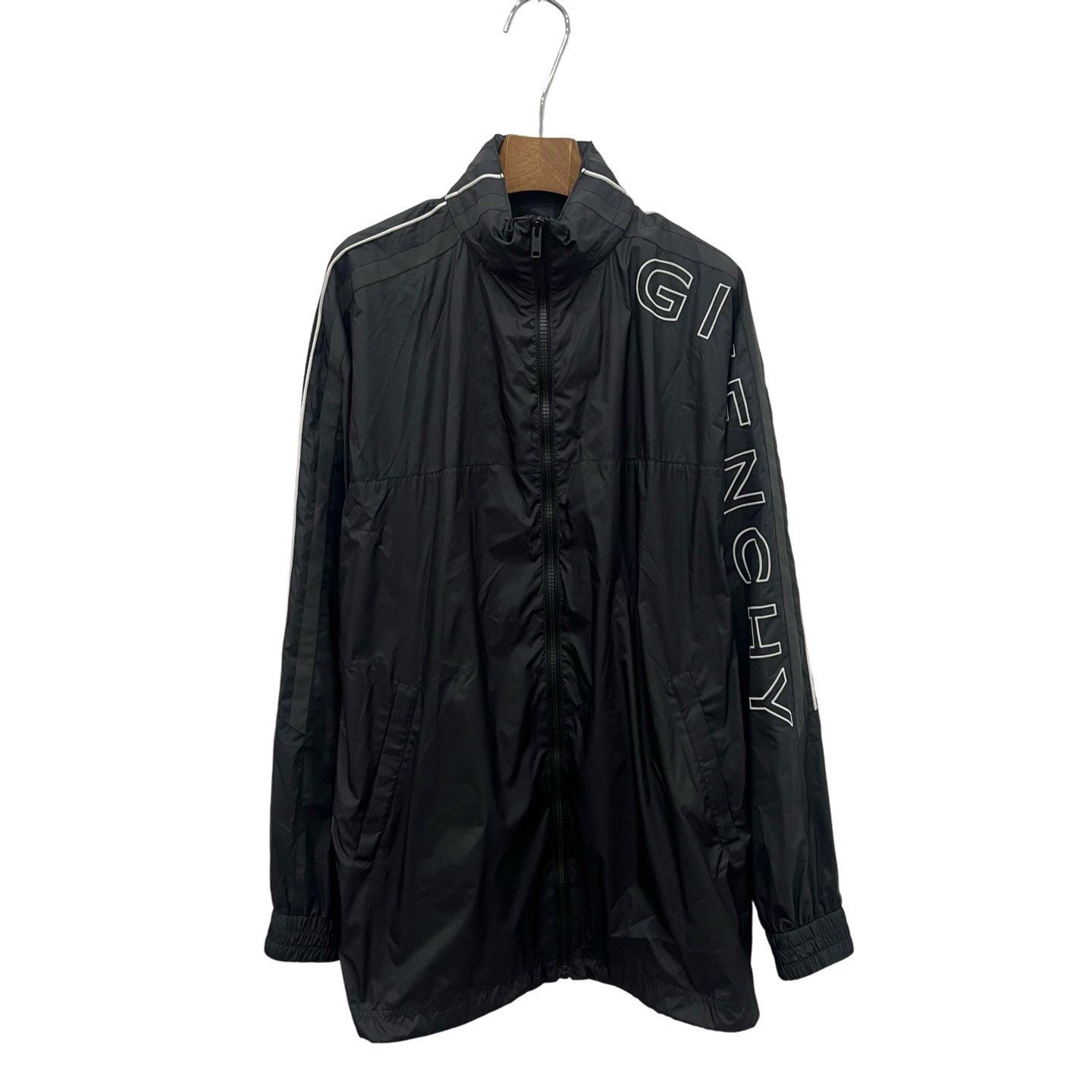 Givenchy Givenchy OS Black Jacket Windbreaker Size US S / EU 44-46 / 1 - 1 Thumbnail