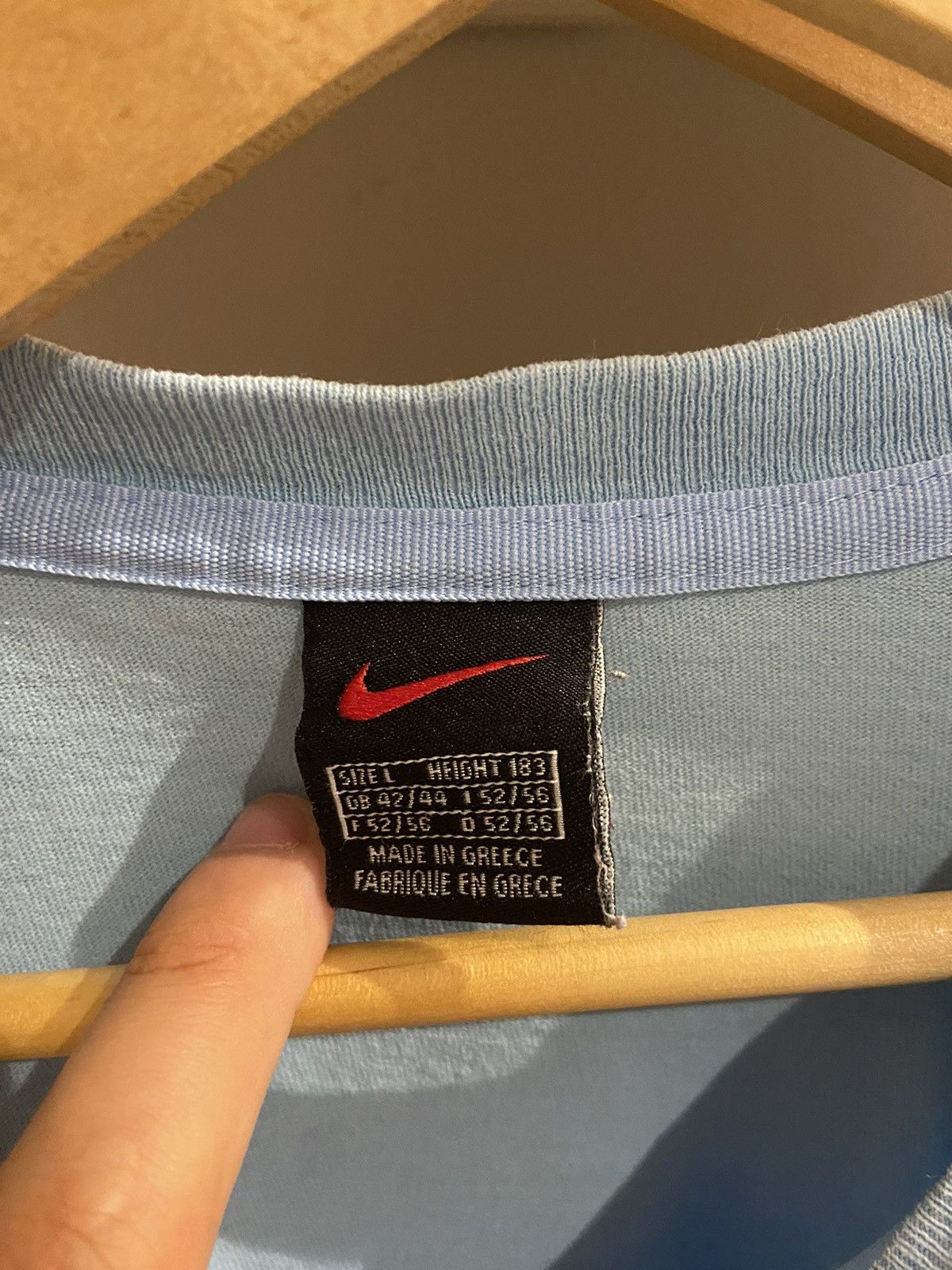Nike × Vintage Vintage Nike t-shirt Size US L / EU 52-54 / 3 - 3 Thumbnail