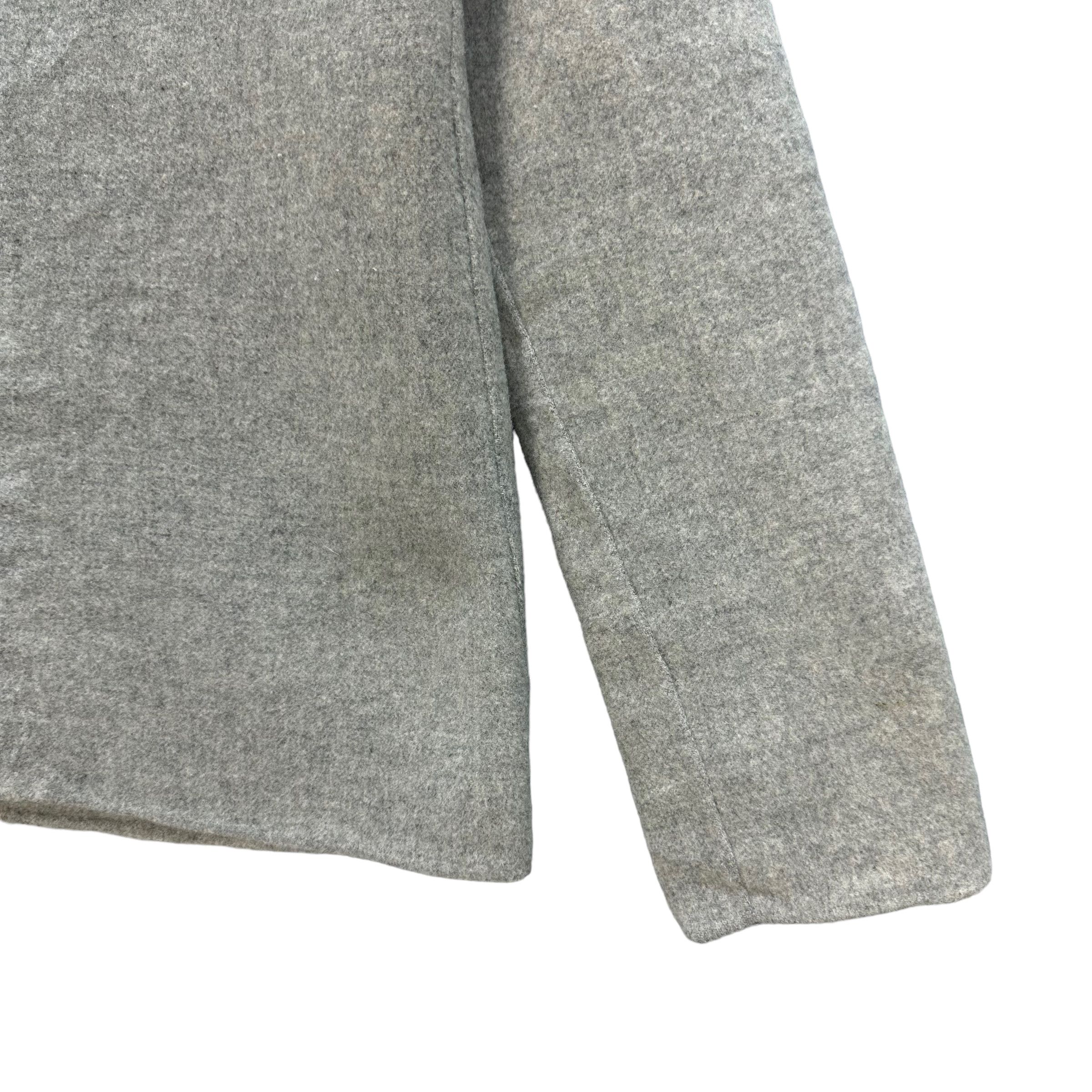 Issey Miyake TSUMORI CHISATO SNAP BUTTON WOOL SHIRT #7871-186 Size S / US 4 / IT 40 - 5 Thumbnail