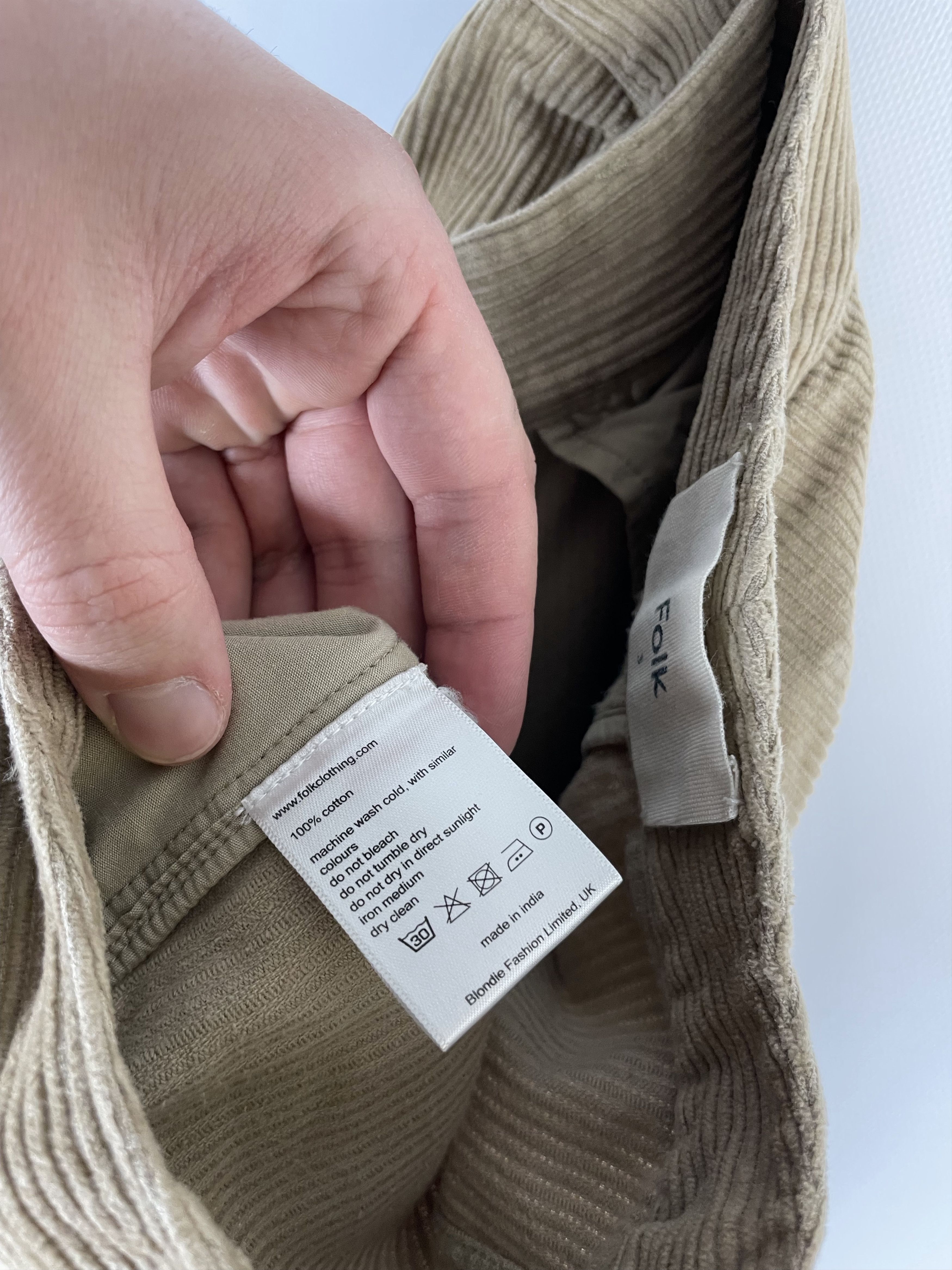 Folk Folk Corduroy Pants Size US 32 / EU 48 - 7 Thumbnail