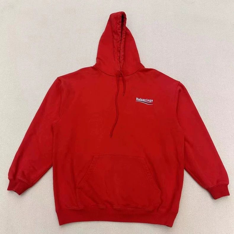 Balenciaga Balenciaga Red Cola Hoodie Size US XS / EU 42 / 0 - 2 Thumbnail