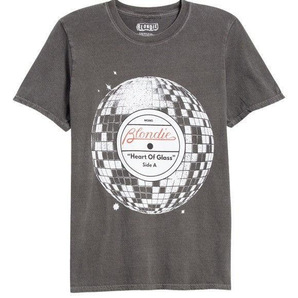 Band Tees × Vintage NEW BLONDIE DISCO GRAPHIC GRAY T-SHIRT SZ M Size M / US 6-8 / IT 42-44 - 1 Thumbnail