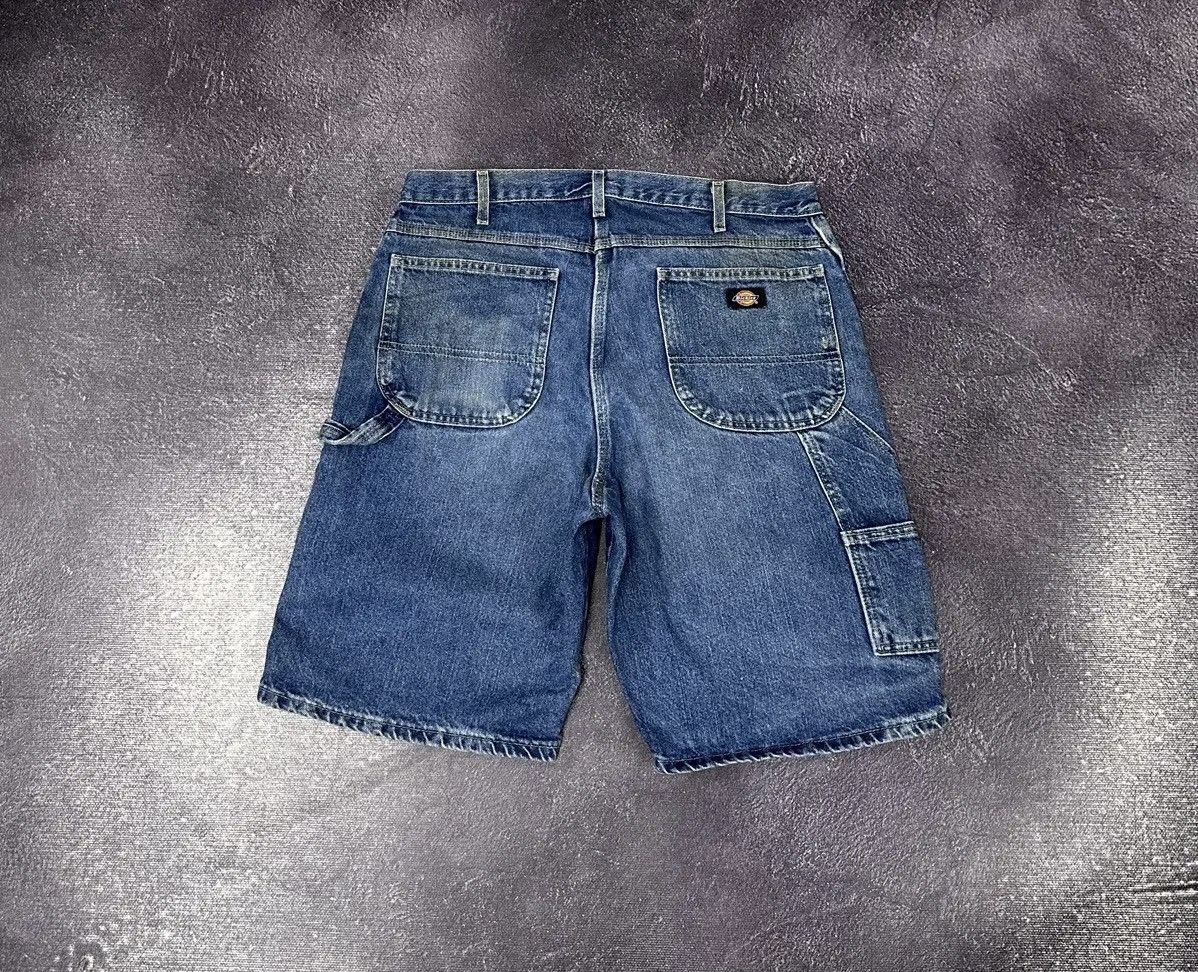Dickies × Vintage Vintage Dickies Blue Work Hype Denim Baggy Shorts Jorts Size US 36 / EU 52 - 1 Thumbnail