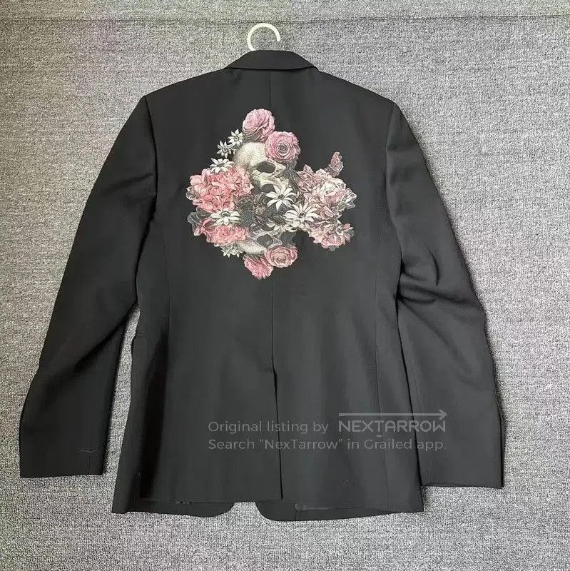 Other Dior Floral Skull Black Wool Men's Outerwear . Size US M / EU 48-50 / 2 - 1 Thumbnail