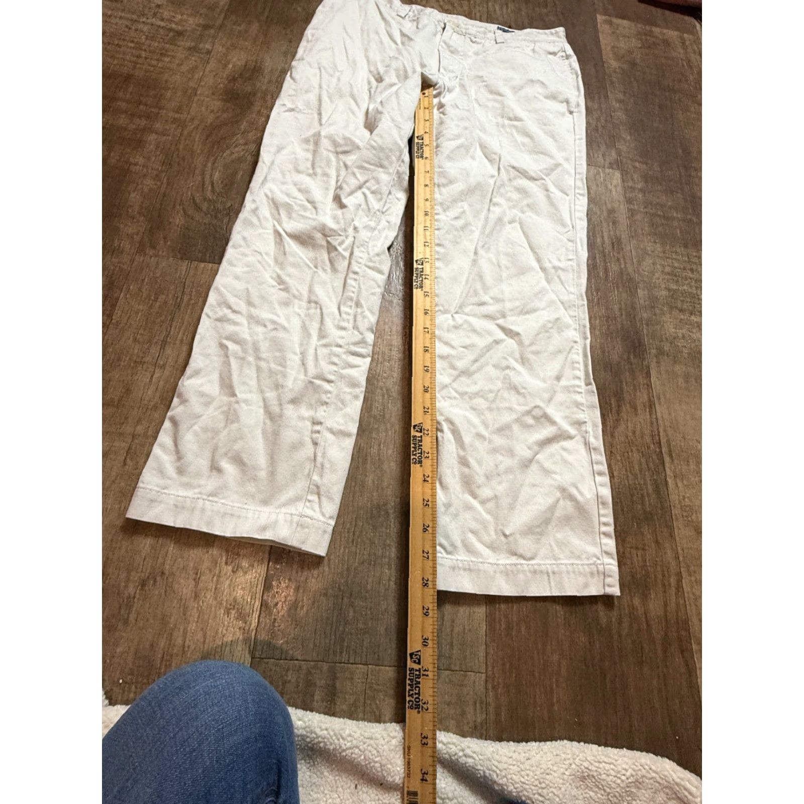 Vineyard Vines Vineyard Vines Pants Mens 34 x 30 Beige Chino Regular N/A Casual Formal Workwear Party/Cocktail Business Mens Size US 30 / EU 46 - 2 Thumbnail