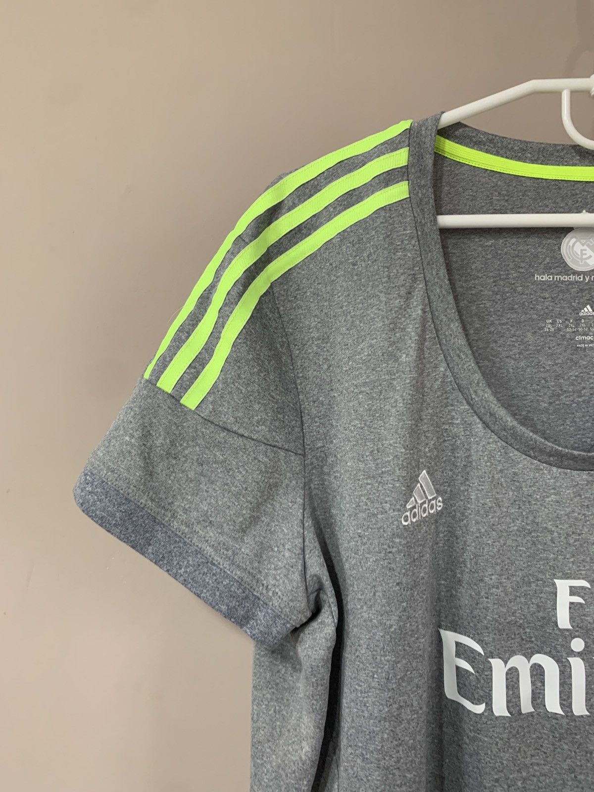 Adidas Womens Real Madrid Away Football Shirt Adidas Soccer Jersey Size XXL / US 16-18 / IT 52-54 - 4 Thumbnail