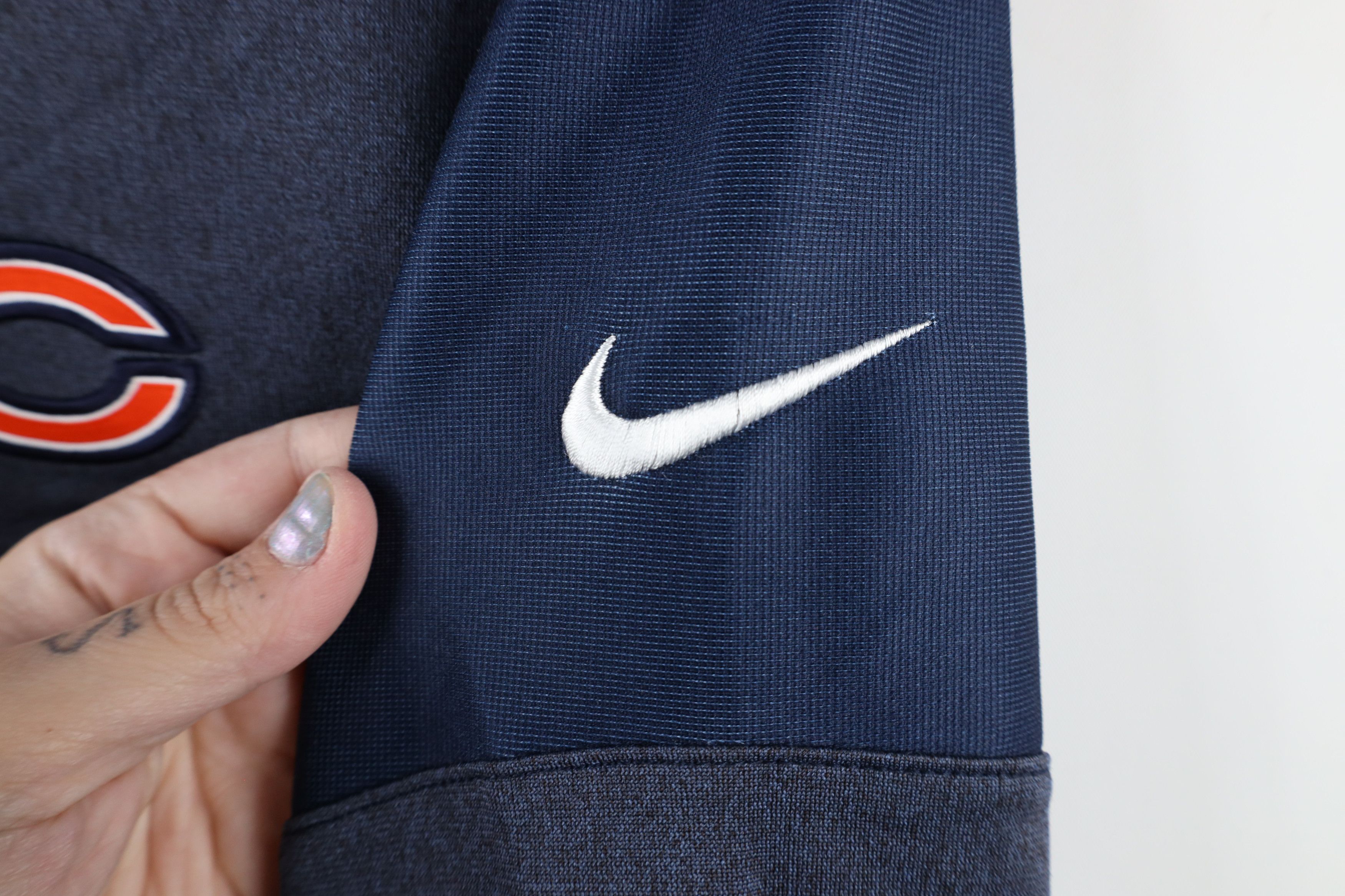 Nike × Vintage Nike On Field Bears Football Half Zip Pullover Jacket Top Size US M / EU 48-50 / 2 - 4 Thumbnail
