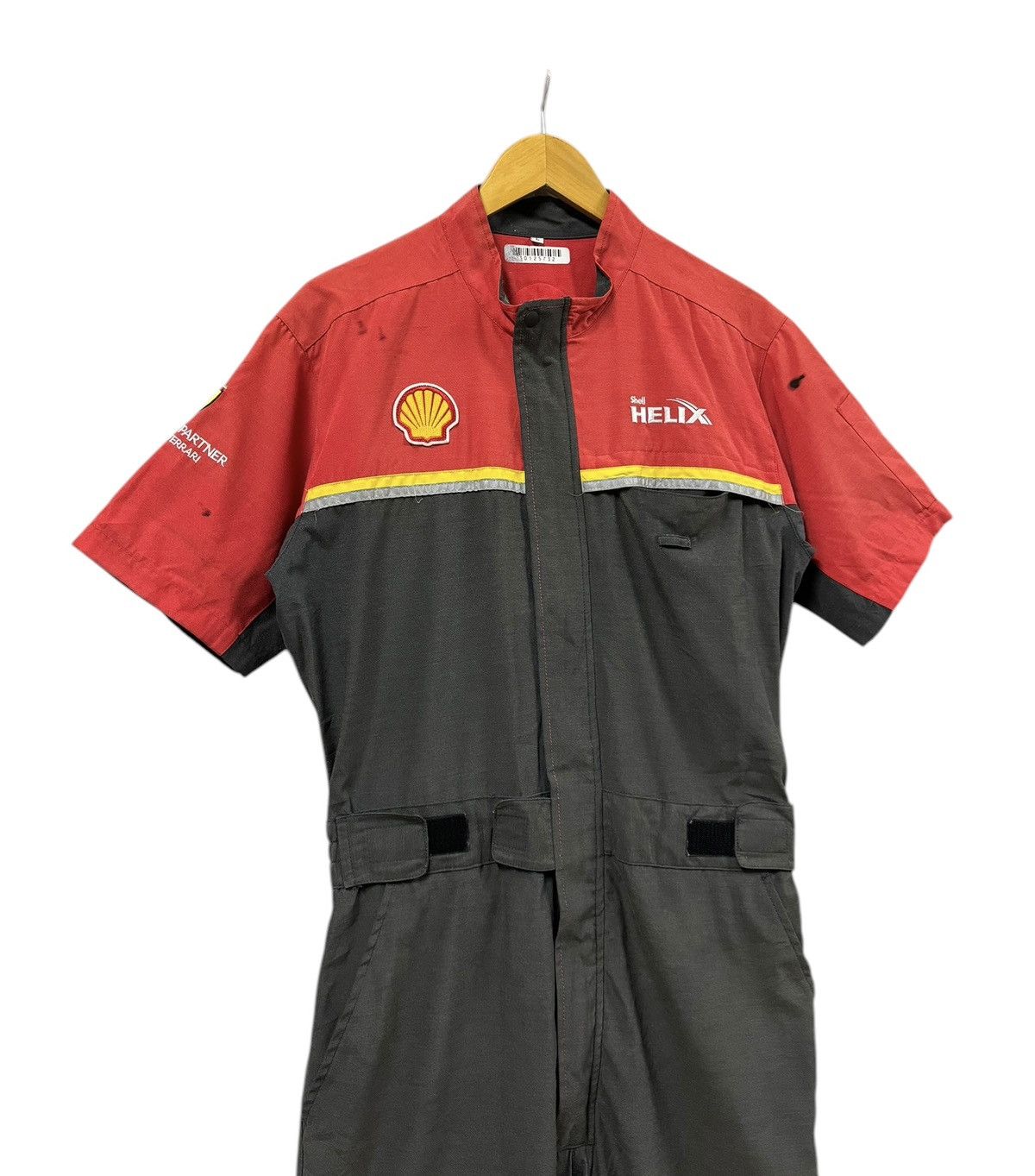 Ferrari × Vintage Vtg🔥Scuderia Ferrari Shell Yuasa Overall Racing Team Size US 32 / EU 48 - 5 Thumbnail
