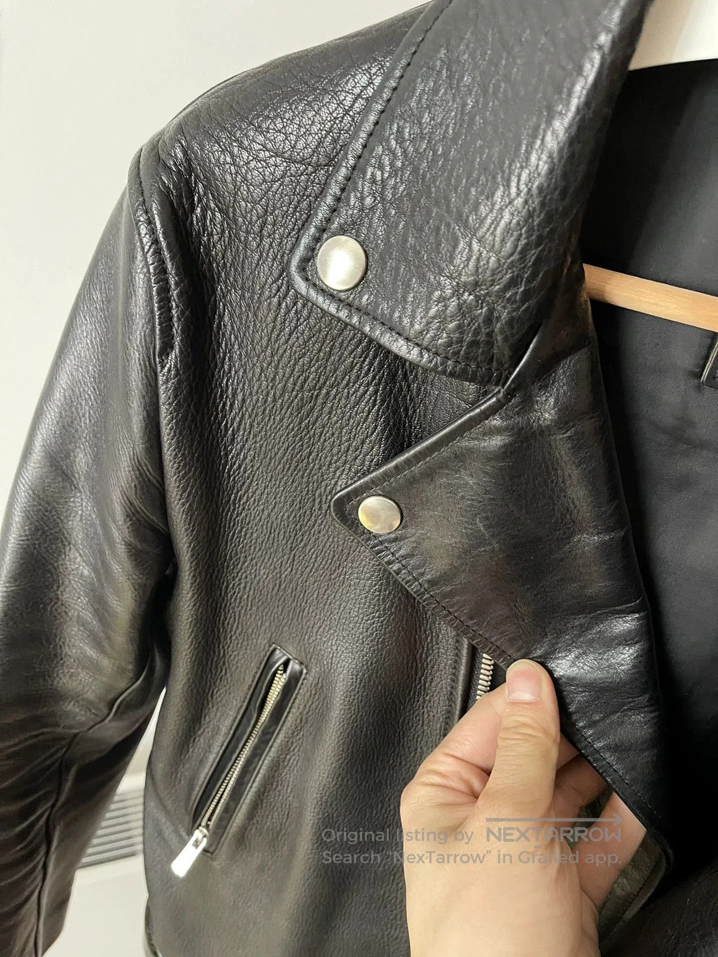 Hender Scheme hender scheme leather biker jacket. Size US S / EU 44-46 / 1 - 8 Thumbnail