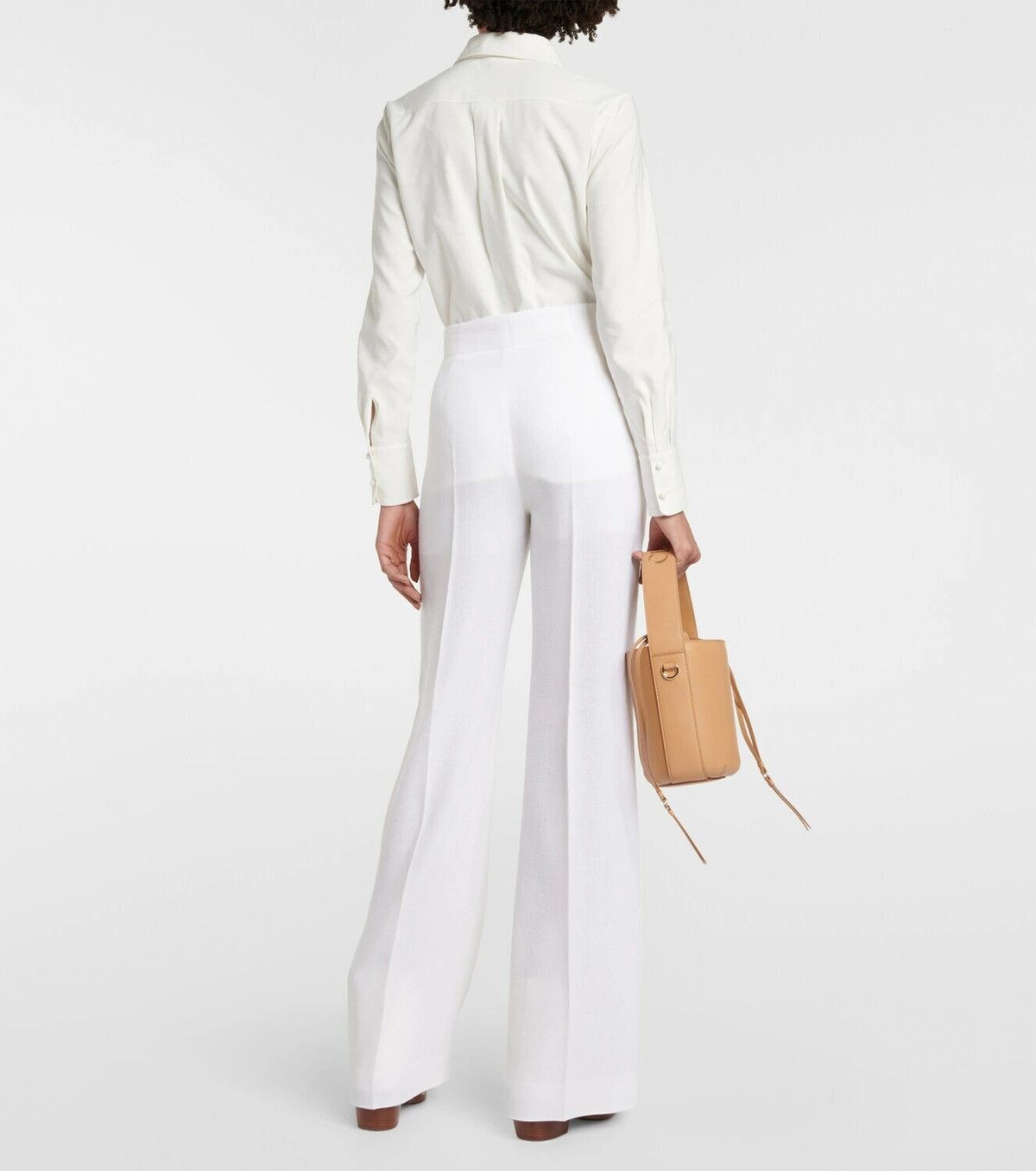 Chloe o1y0825 Sweatpant in White Size 30" / US 8 / IT 44 - 5 Thumbnail