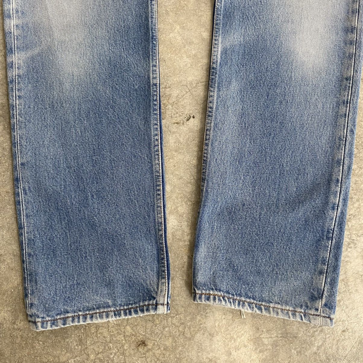 Levi's Vintage Late 90’s Levis 501 Faded Blue Distressed Jeans Size US 33 - 7 Thumbnail