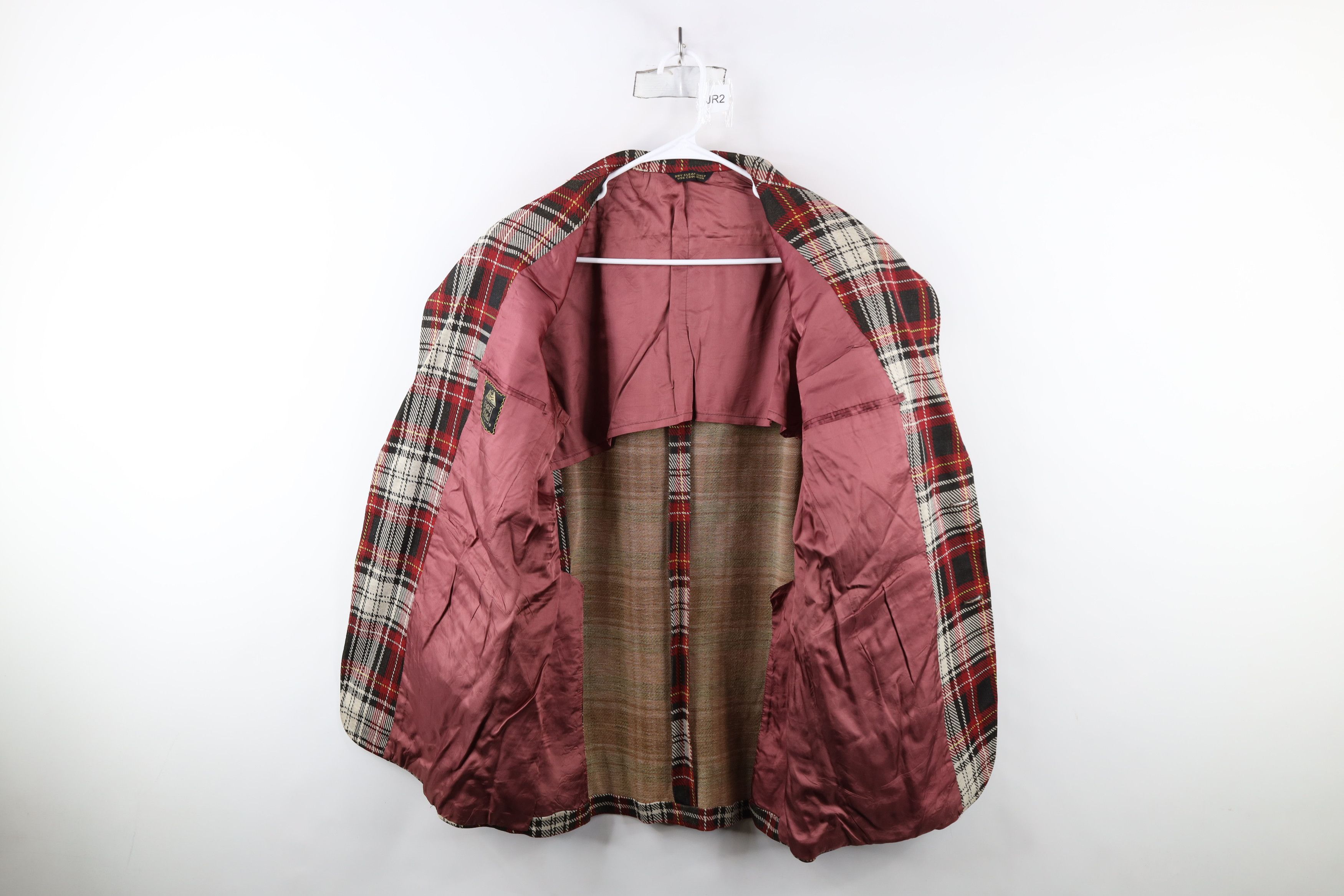 Vintage Vintage 60s 70s Streetwear Suit Coat Blazer Jacket Plaid USA Size US L / EU 52-54 / 3 - 10 Thumbnail