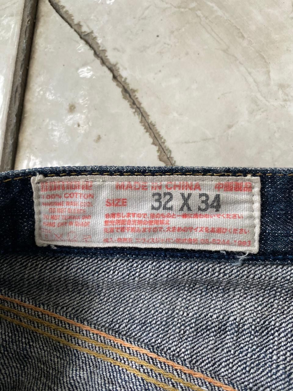Evisu Evisu Daicock Big Logo Yellow by Yamane Guaranteed Size US 32 / EU 48 - 9 Thumbnail
