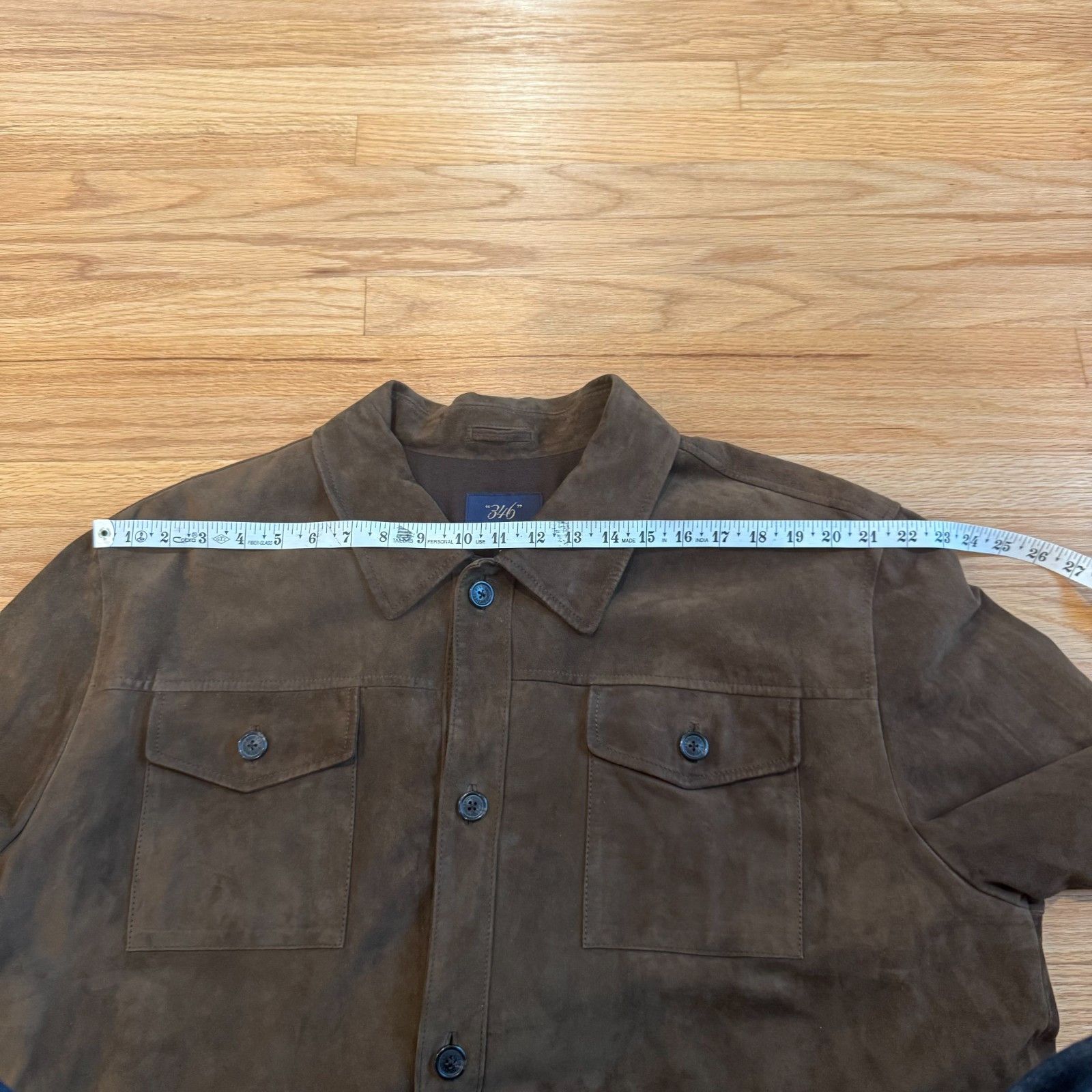 Brooks Brothers Brooks Brothers Chocolate Suede Lined Chore Coat XL Size US XL / EU 56 / 4 - 7 Thumbnail