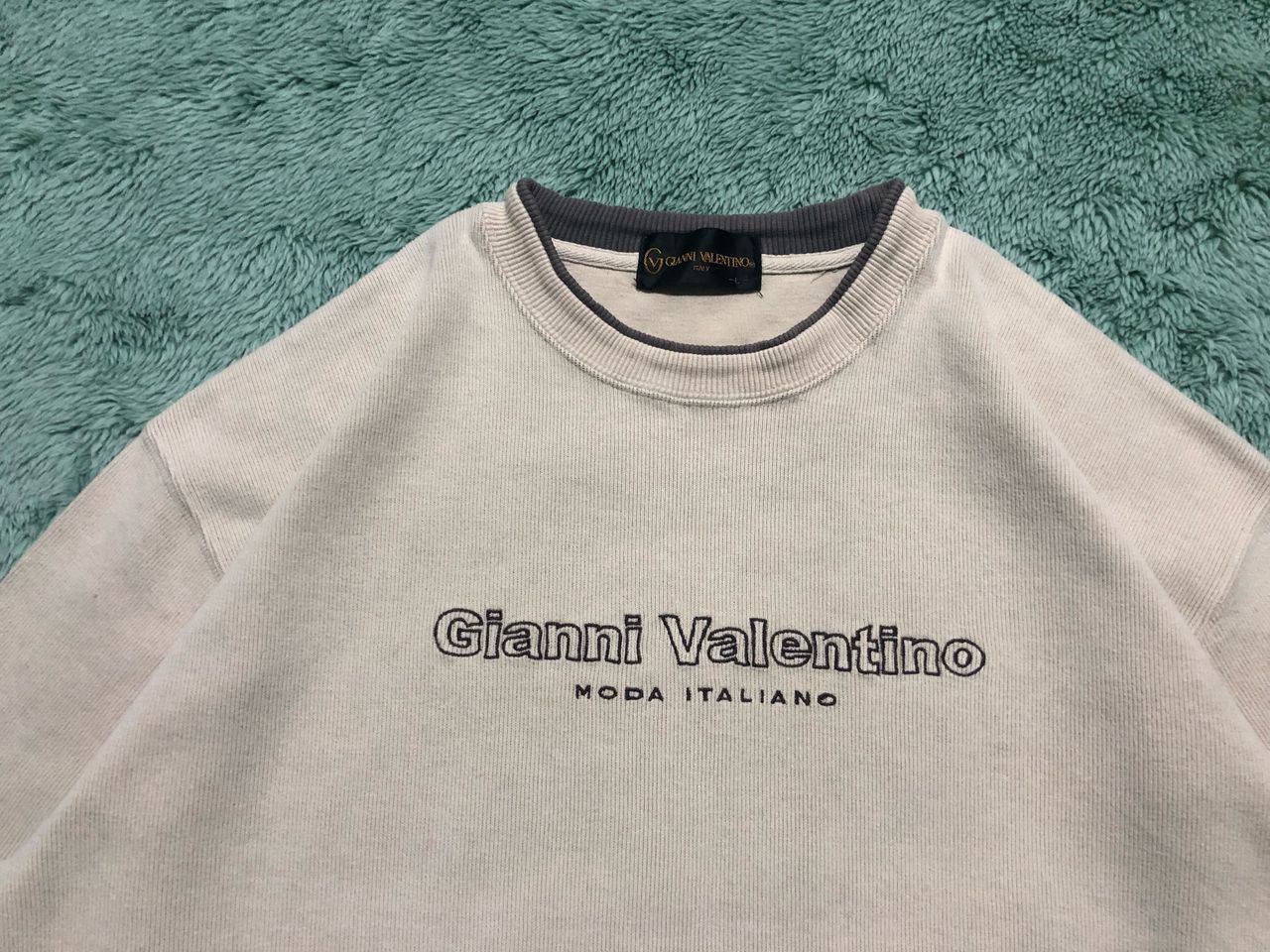 Gianni Valentino × Valentino GIANI VALENTINO CREWNECK SWEATSHIRT SPELL OUT Size US M / EU 48-50 / 2 - 3 Thumbnail