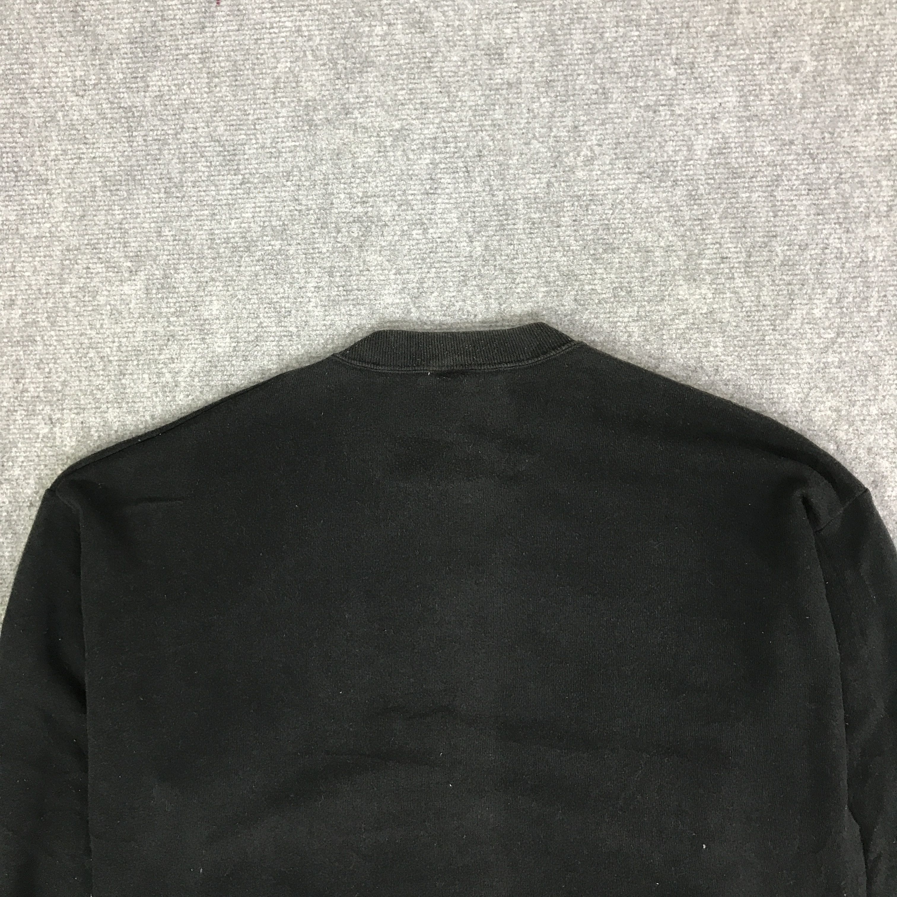 Velva Sheen VINTAGE HAVARD BLACK SWEATSHIRT K105B9 Size US L / EU 52-54 / 3 - 4 Thumbnail