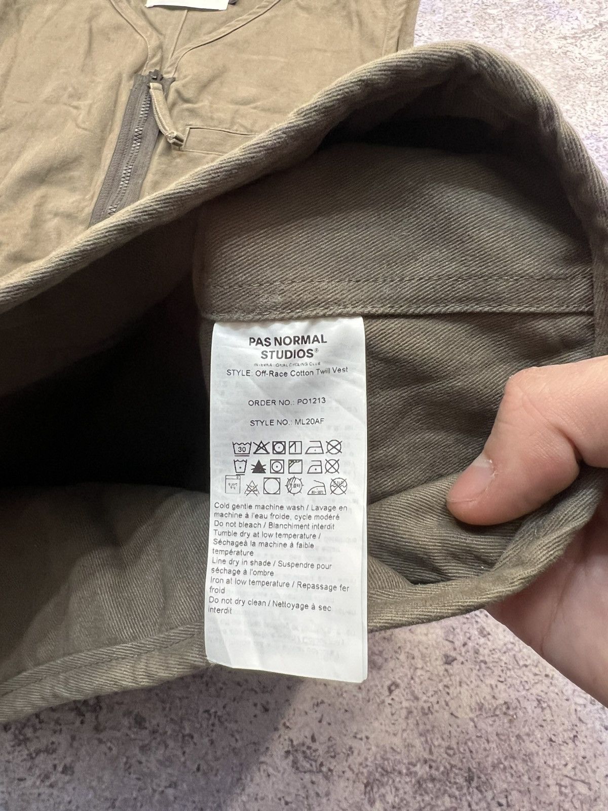 Pas Normal Studios Pas Normal Studios Off-Race Vest Size US S / EU 44-46 / 1 - 7 Thumbnail
