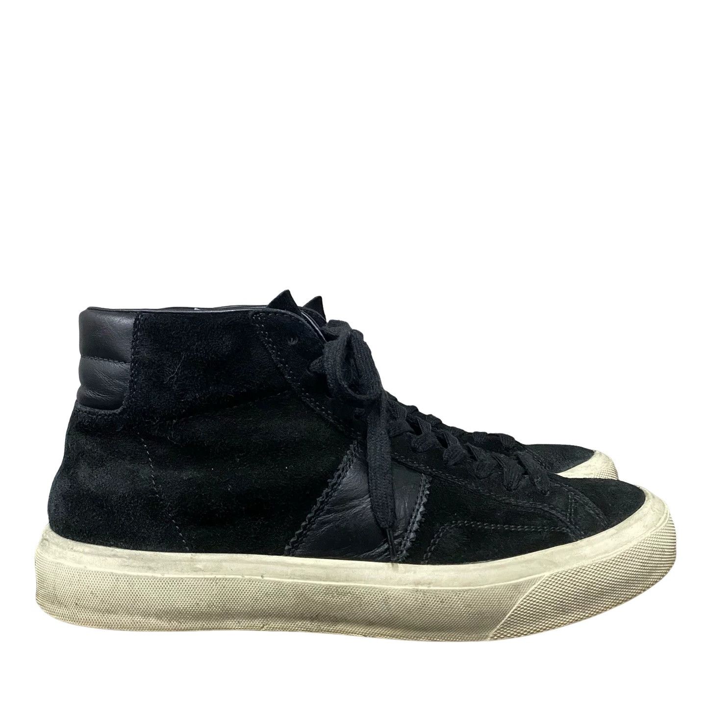 Tom Ford Tom Ford Suede Mid-Top Sneakers EU 44.5 Size US 11.5 / EU 44-45 - 1 Thumbnail