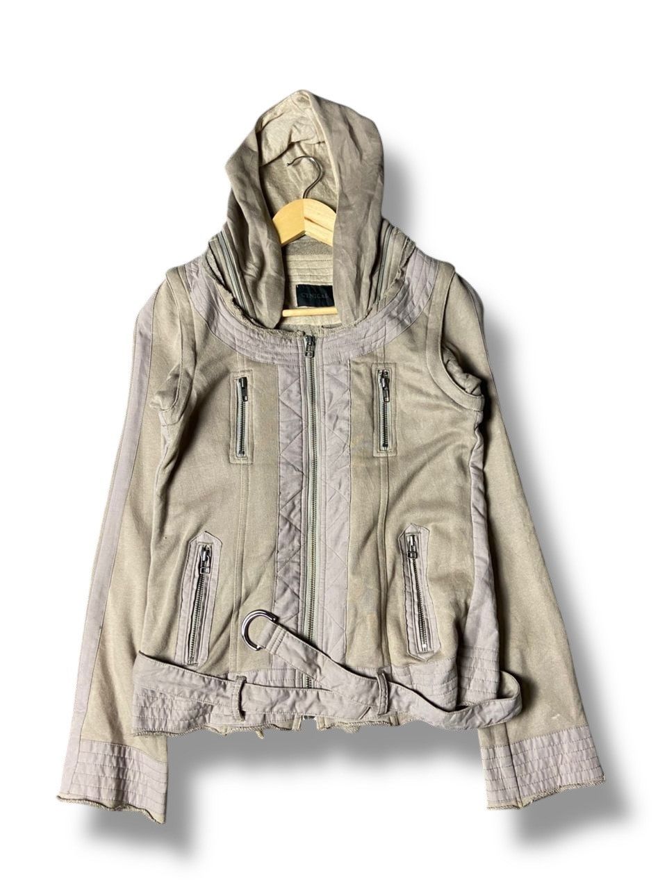 If Six Was Nine CYNICAL Brand Riders Jacket with Hood (160) Size US XXS / EU 40 - 1 Thumbnail