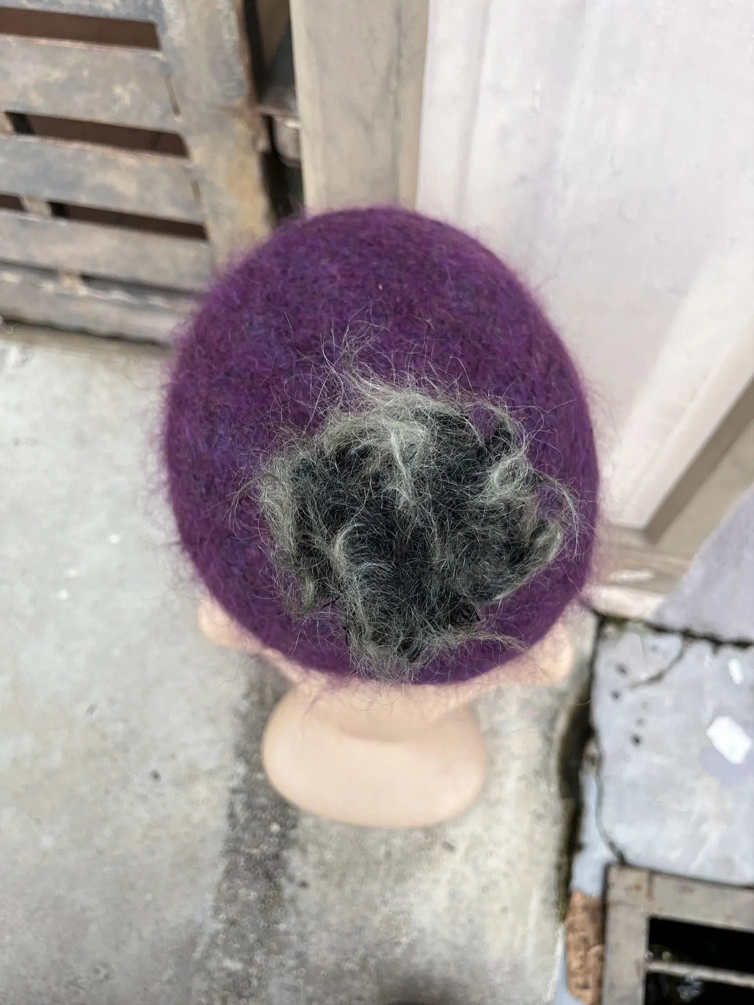 CA4LA Ca4la Japan Mohair Beanie Hat Size ONE SIZE - 7 Thumbnail