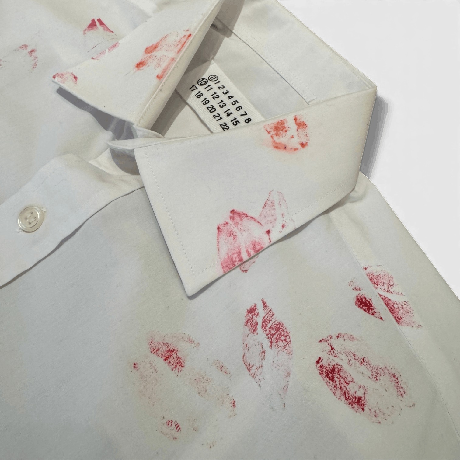 Maison Margiela 2006 Artisanal Kiss Shirt 1 of 45 Size US M / EU 48-50 / 2 - 4 Thumbnail