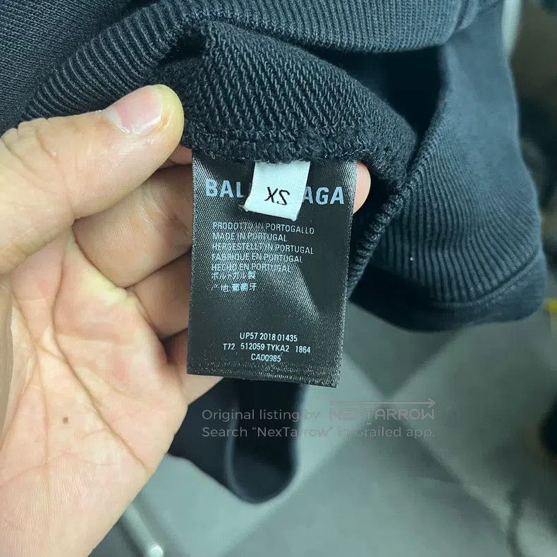 Balenciaga Balenciaga Back Logo Jacket Size US XS / EU 42 / 0 - 4 Thumbnail