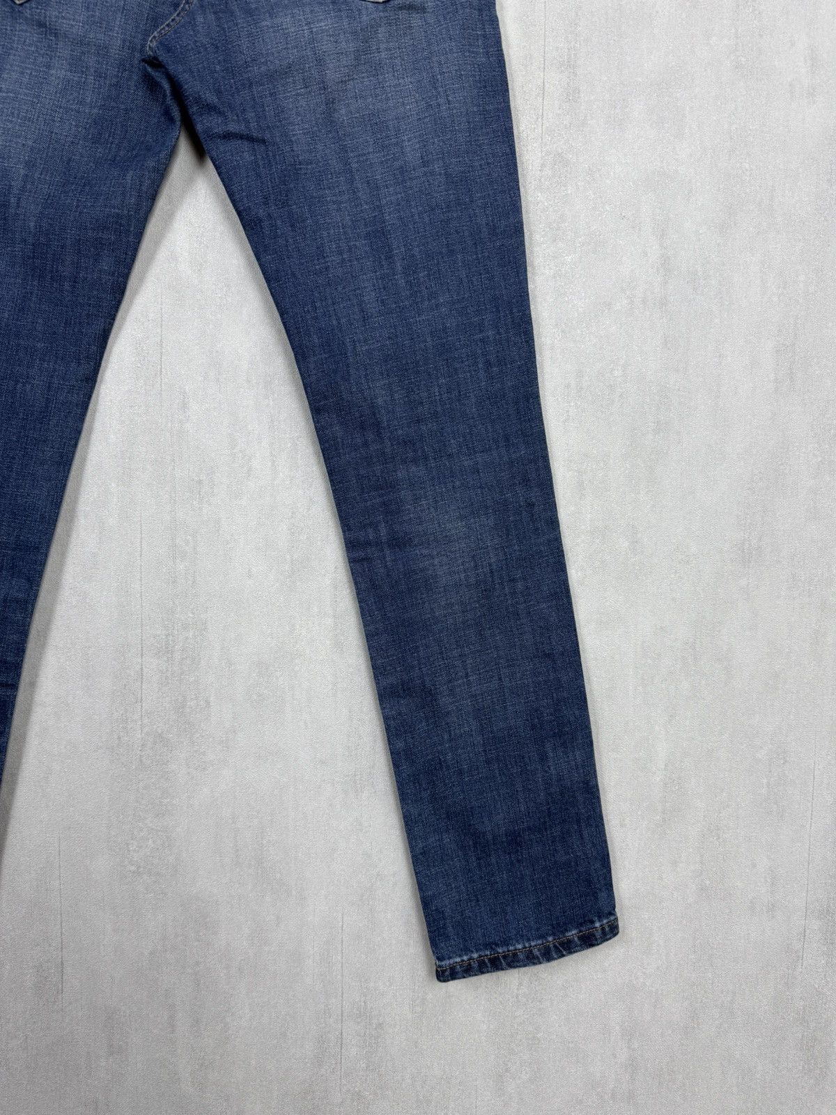 Brunello Cucinelli Brunello Cucinelli Women’s Skinny Fit Blue Denim Jeans Pants Size 26" / US 2 / IT 38 - 11 Thumbnail