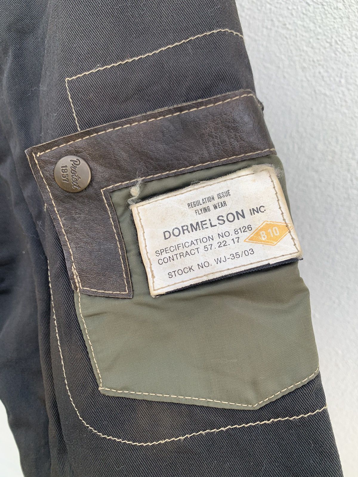 Flight Club Dormelson Inc Regulation Issue Flying Wear Jacket Size US M / EU 48-50 / 2 - 10 Thumbnail
