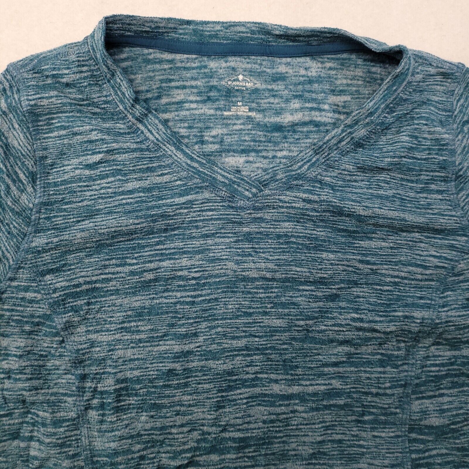 St. Johns Bay St Johns Bay Casual Pullover T Shirt Womens Size Medium Blue Grailed