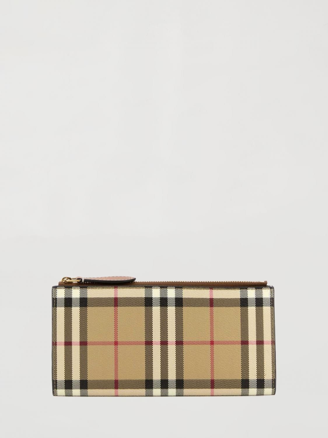 Burberry Burberry Wallet Woman Brown Size ONE SIZE - 1 Thumbnail
